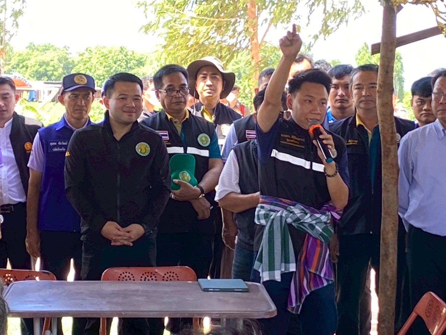 เข้าร่วมตอนรับ รัฐมนตรีว่าการกระทรวงเกษตรและสหกรณ์ ลงพื้นที่ตรวจราชการในจังหวัดสระแก้ว ณ บ้านซับม่วง ตำบลโคคลาน อำเภอตาพระยา จังหวัดสระแก้ว..คลิก
