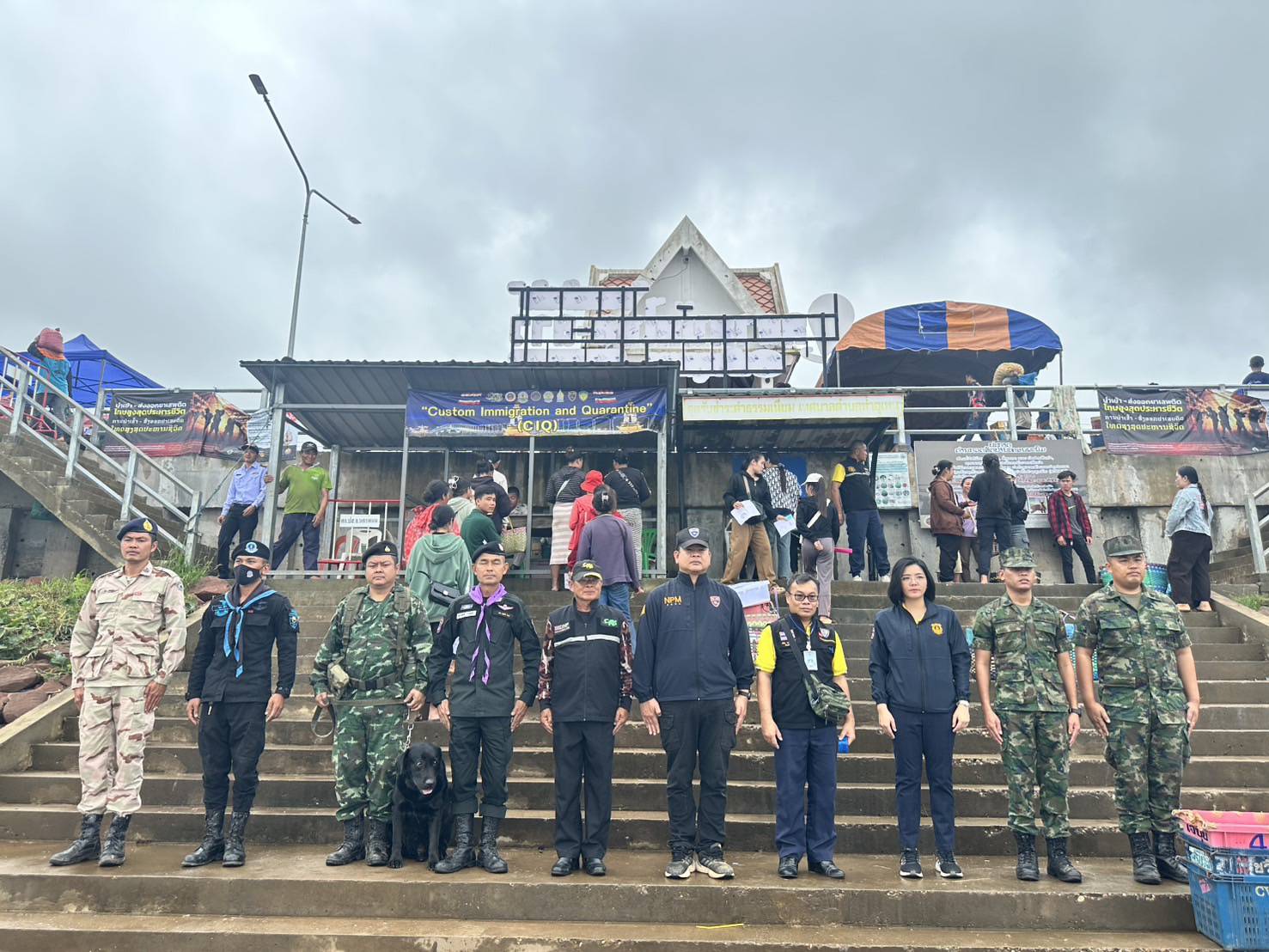 ข่าวกิจกรรม วันที่ 7 กรกฎาคม 2568 เจ้าหน้าที่ด่านตรวจประมงนครพนม ตรวจป้องกันการลักลอบนำเข้า-ส่งออกสินค้าประมง ณ จุดผ่อนปรนการค้า อ.ท่าอุเทน จ.นครพนม