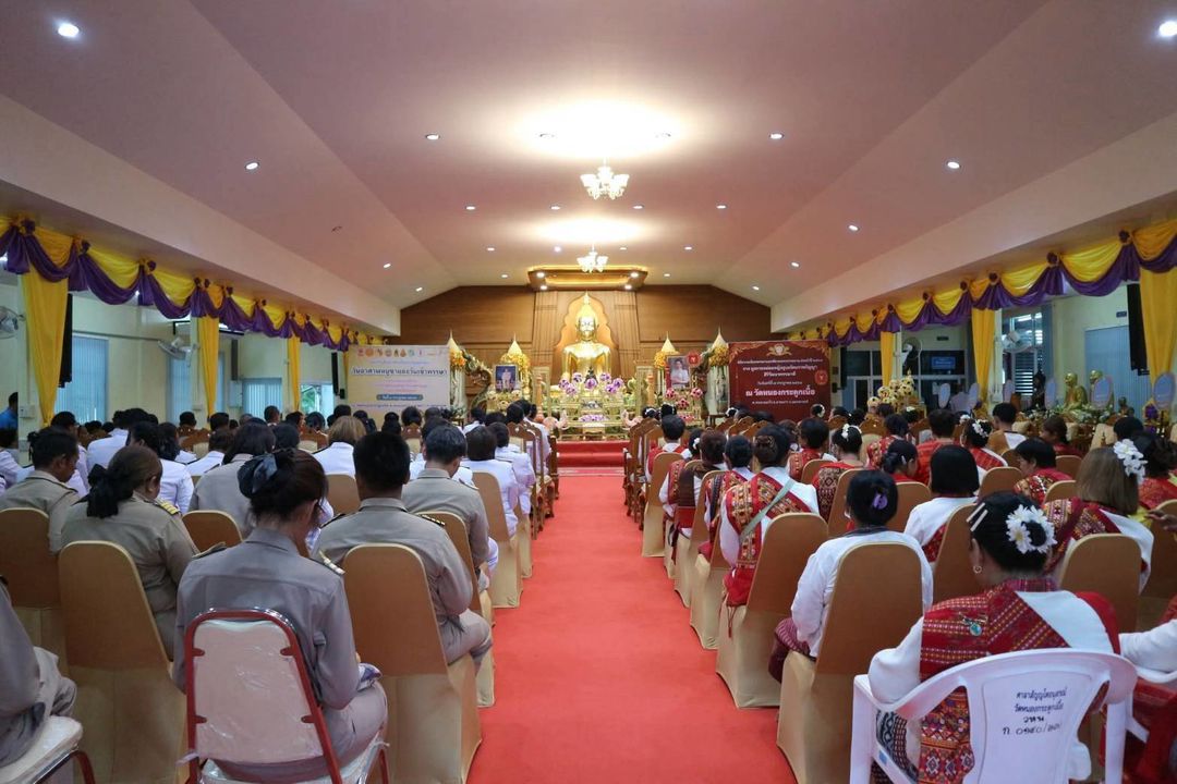 ประมงอำเภอลาดยาว ร่วมพิธีแห่เทียนพรรษาพระราชทานและพัดรอง จาก ทูลกระหม่อมหญิงอุบลรัตนราชกัญญา สิริวัฒนาพรรณวดี ประจำปี 2568