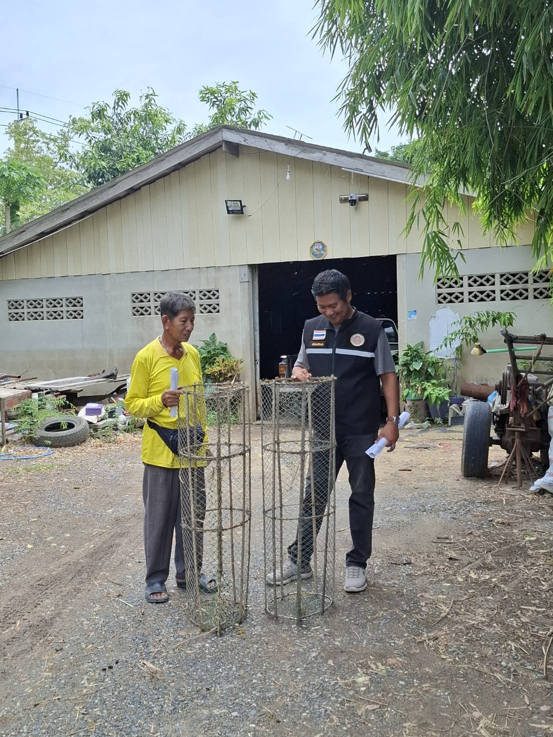 (อ.ไทรน้อย) การขึ้นทะเบียนเกษตรกรผู้เพาะเลี้ยงสัตว์น้ำ