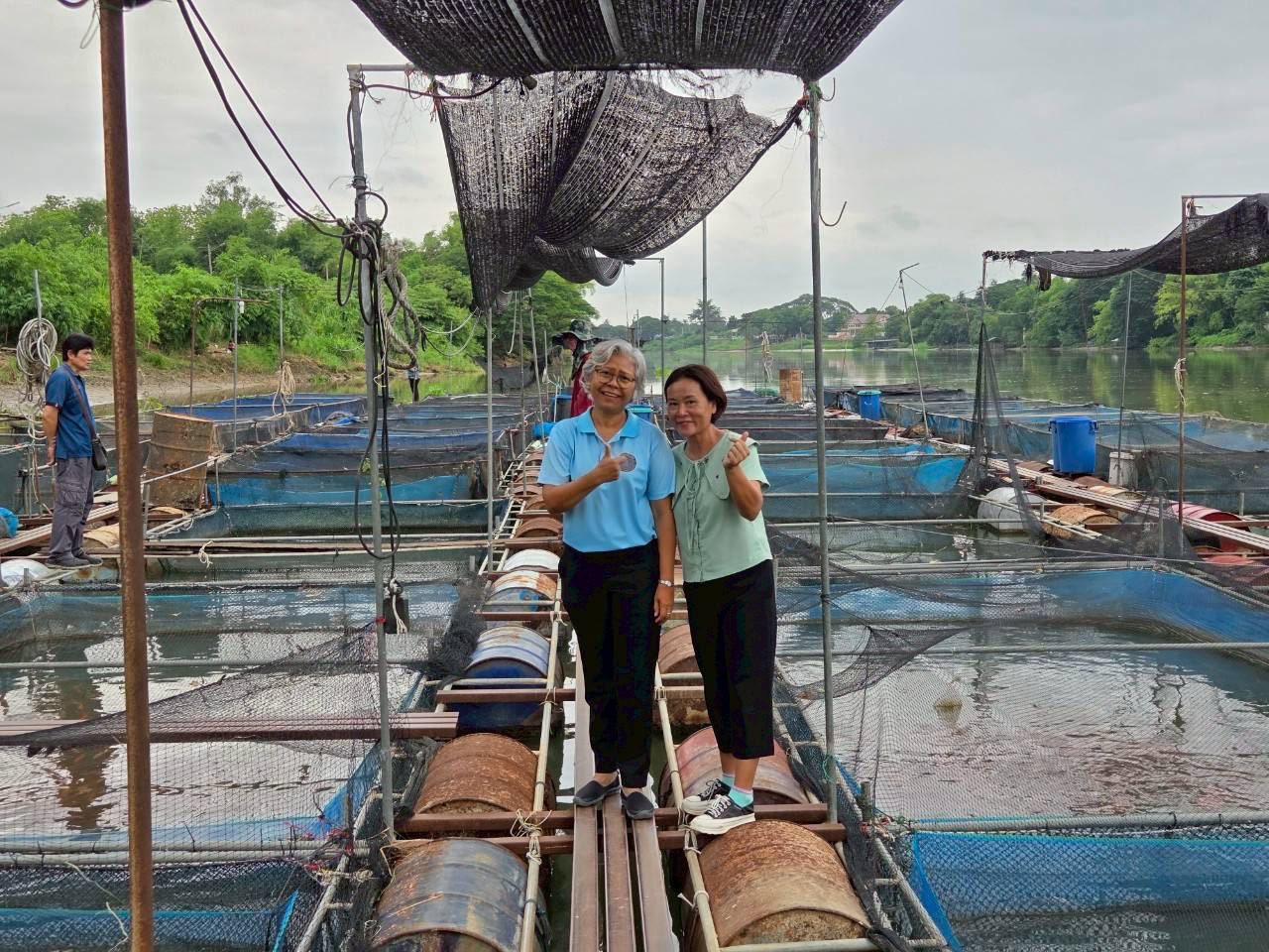 ลงพื้นที่ให้คำแนะนำเรื่องการขึ้นทะเบียนเกษตรกรผู้เพาะเลี้ยงสัตว์น้ำ และการเตรียมความพร้อมเกษตรกรเข้าสู่มาตรฐานฟาร์มเพาะเลี้ยงสัตว์น้ำจืด โครงการยกระดับคุณภาพมาตรฐานสินค้าเกษตรเข้าสู่มาตรฐาน GAP มกษ...คลิก