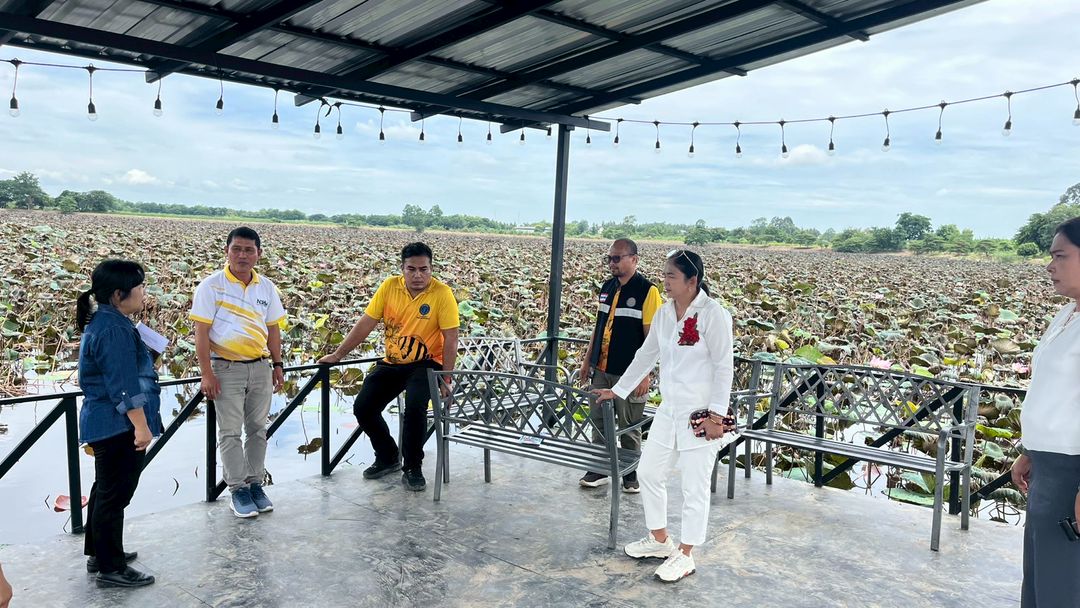 สำนักงานประมงจังหวัดนครสวรรค์ ลงพื้นที่ตรวจสอบสถานที่เพื่อจัดกิจกรรมปล่อยปลาเฉลิมพระเกียรติ เนื่องในโอกาสวันเฉลิมพระชนมพรรษาพระบาทสมเด็จพระเจ้าอยู่หัว