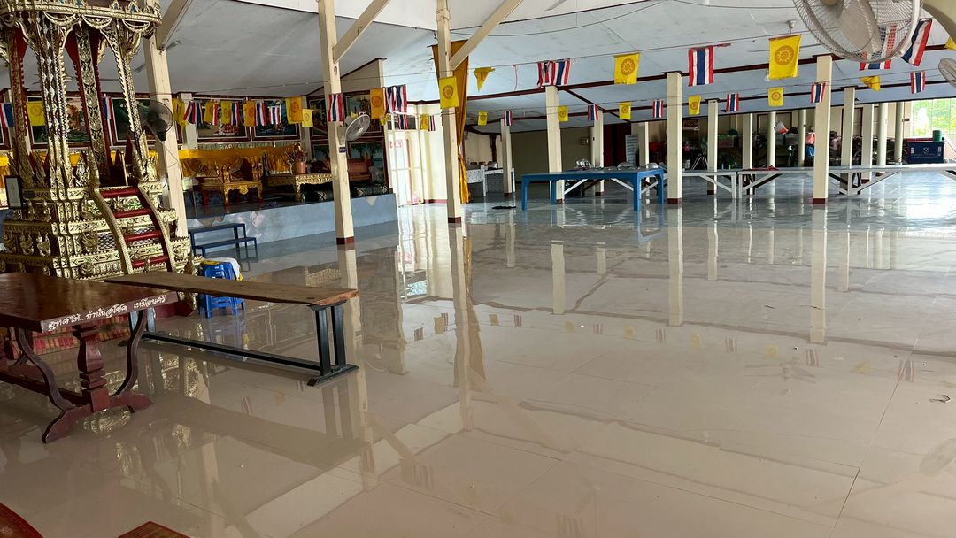 ตรวจสอบพื้นที่การสัมมนาประชาคม ผู้มีส่วนได้ส่วนเสียการทำการประมงในบึงบอระเพ็ด ณ วัดรังงาม ตำบลพระนอน อำเภอเมือง จังหวัดนครสวรรค์