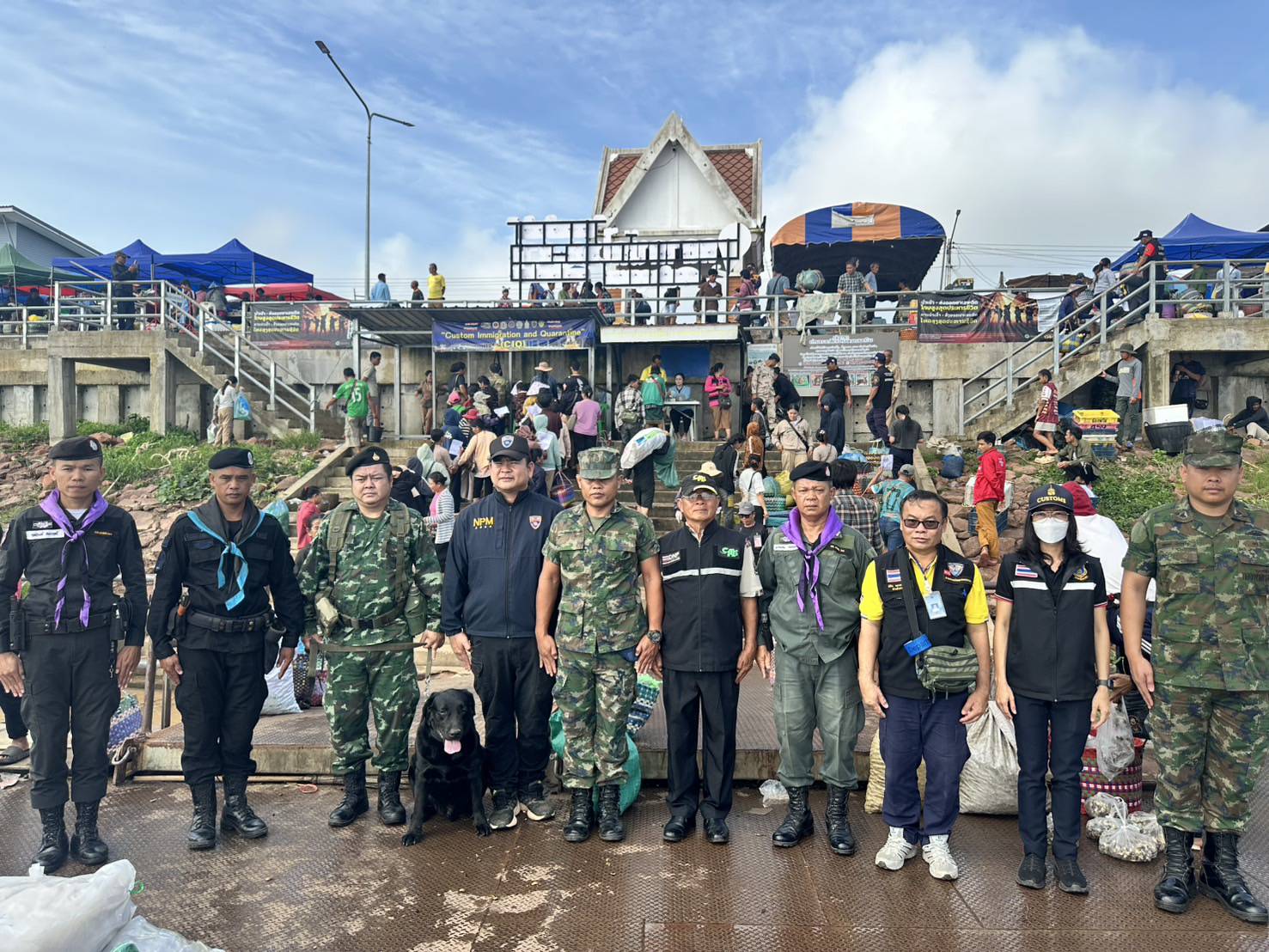 ข่าวกิจกรรม วันที่ 14 กรกฎาคม 2568 เจ้าหน้าที่ด่านตรวจประมงนครพนม ตรวจป้องกันการลักลอบนำเข้า-ส่งออกสินค้าประมง ณ จุดผ่อนปรนการค้า อ.ท่าอุเทน จ.นครพนม..คลิก