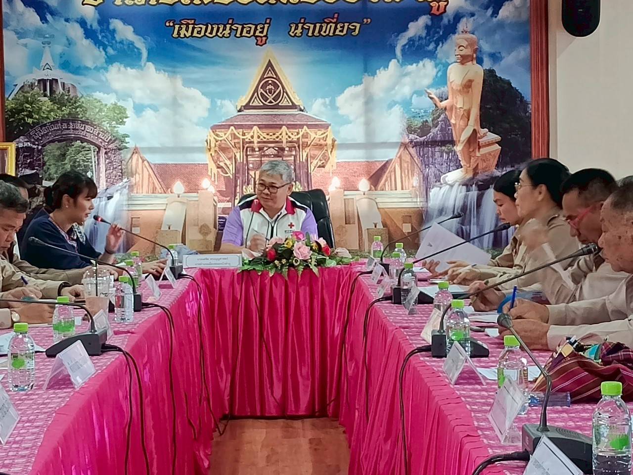 วันศุกร์ที่ 2 พฤษภาคม 2568 ร่วมประชุมประจำเดือนหัวหน้าส่วนราชการอำเภอเมืองหนองบัวลำภู ครั้งที่ 5/2568 