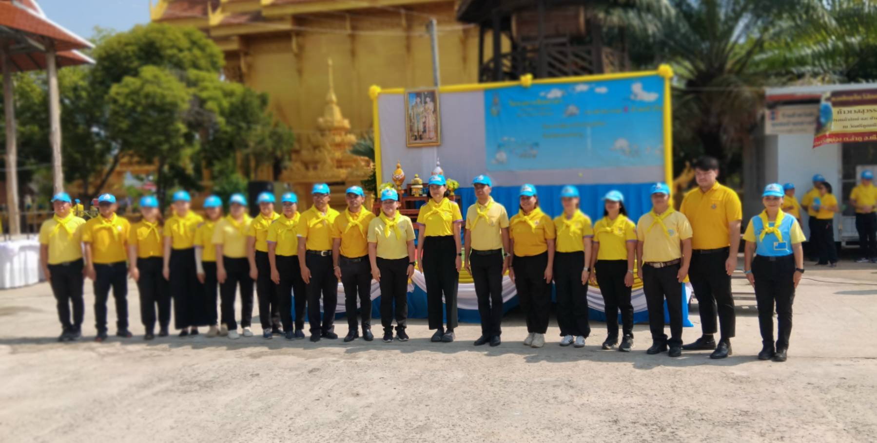 วันที่ 4 พฤษภาคม 2568 ร่วมกิจกรรมจิตอาสาพัฒนาวัดศรีคูณเมือง เนื่องในวันฉัตรมงคล ณ  วัดศรีคูณเมือง ตำบลลำภู อำเภอเมืองหนองบัวลำภู จังหวัดหนองบัวลำภู