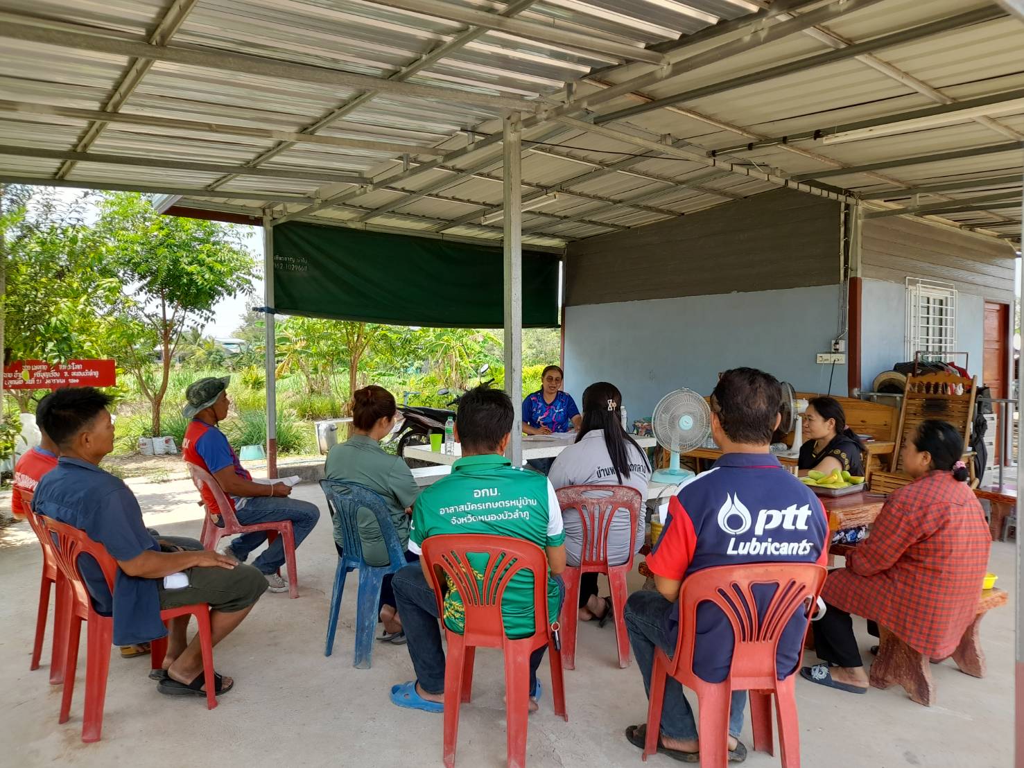 วันที่ 5 พฤษภาคม 2568 นางสาวมลฤดี ลิ้มสุวรรณ ประมงอำเภอศรีบุญเรือง ปฏิบัติงานคัดเลือกเกษตรกรเข้าร่วมโครงการตามแผนปฏิบัติราชการประจำปีของจังหวัดหนองบัวลำภู ประจำปีงบประมาณ พ.ศ. 2568