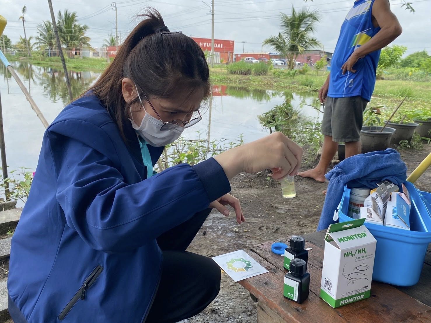 สำนักงานประมงกรุงเทพมหานครลงพื้นที่ให้บริการขึ้นทะเบียนเกษตรกร เขตลาดกระบัง กรุงเทพมหานคร