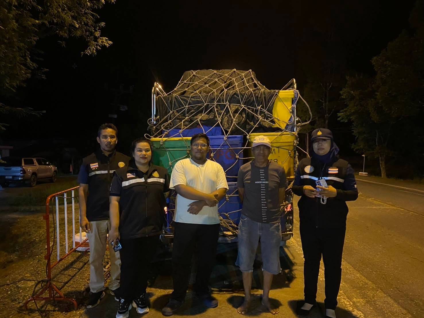 คุมเข้มต่อเนื่อง ศูนย์บริหารจัดการด่านตรวจประมงเขต 9 (สตูล) ตรวจสอบสินค้าสัตว์น้ำ ไม่พบของผิดกฎหมาย  วันที่ 17 กรกฎาคม 2568