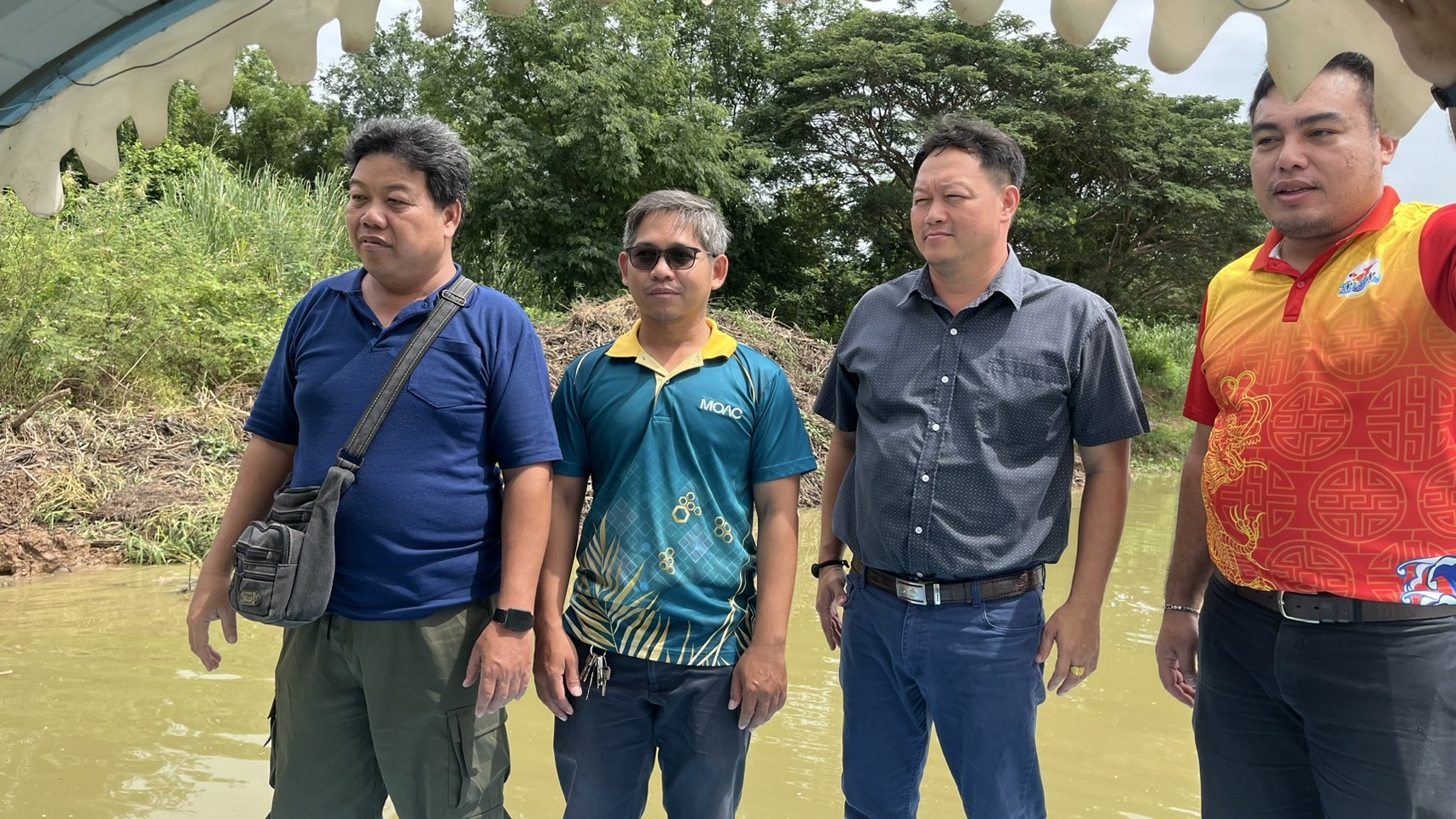 คณะกรรมการตรวจการบูรณะแหล่งน้ำธรรมชาติบึงบอระเพ็ด ประจำปีงบประมาณ พ.ศ.2568 ตรวจรับการปฏิบัติงานขุดลอกตะกินดิน และงานกำจัดวัชพืช ประจำเดือนมิถุนายน 2568
