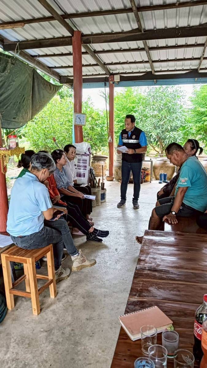 ลงพื้นที่ตรวจเยี่ยมกลุ่มเกษตรกรผู้เลี้ยงสัตว์น้ำในการให้ข้อแนะนำเกี่ยวกับการแปรรูปสัตว์น้ำ..คลิก