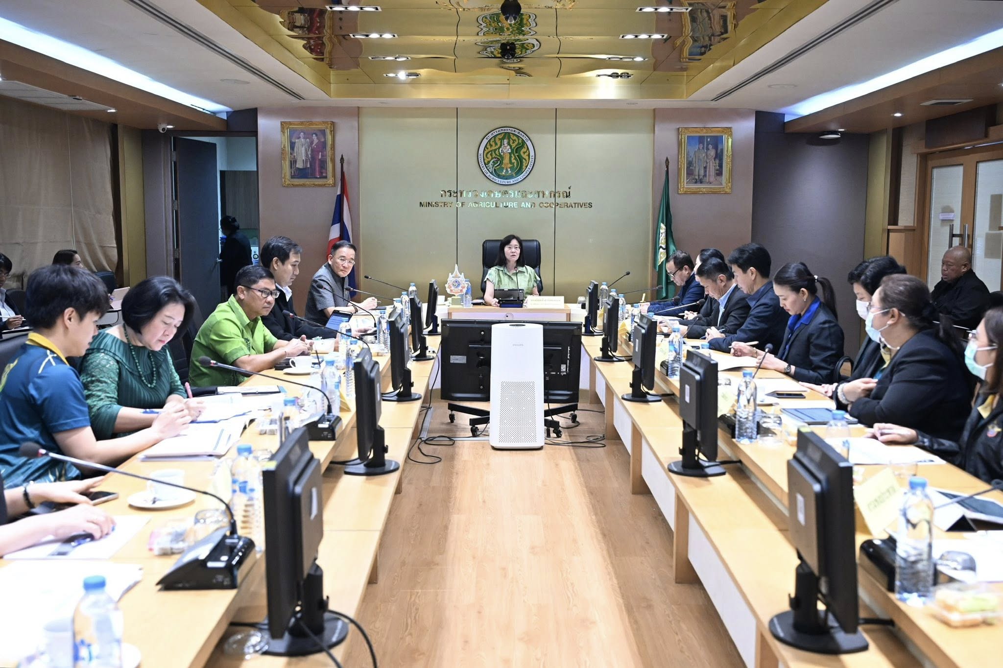 การประชุมคณะทำงานกลั่นกรองการกำกับการประเมินผลการปฏิบัติราชการของส่วนราชการในกระทรวงเกษตรและสหกรณ์ ครั้งที่ 2/2568