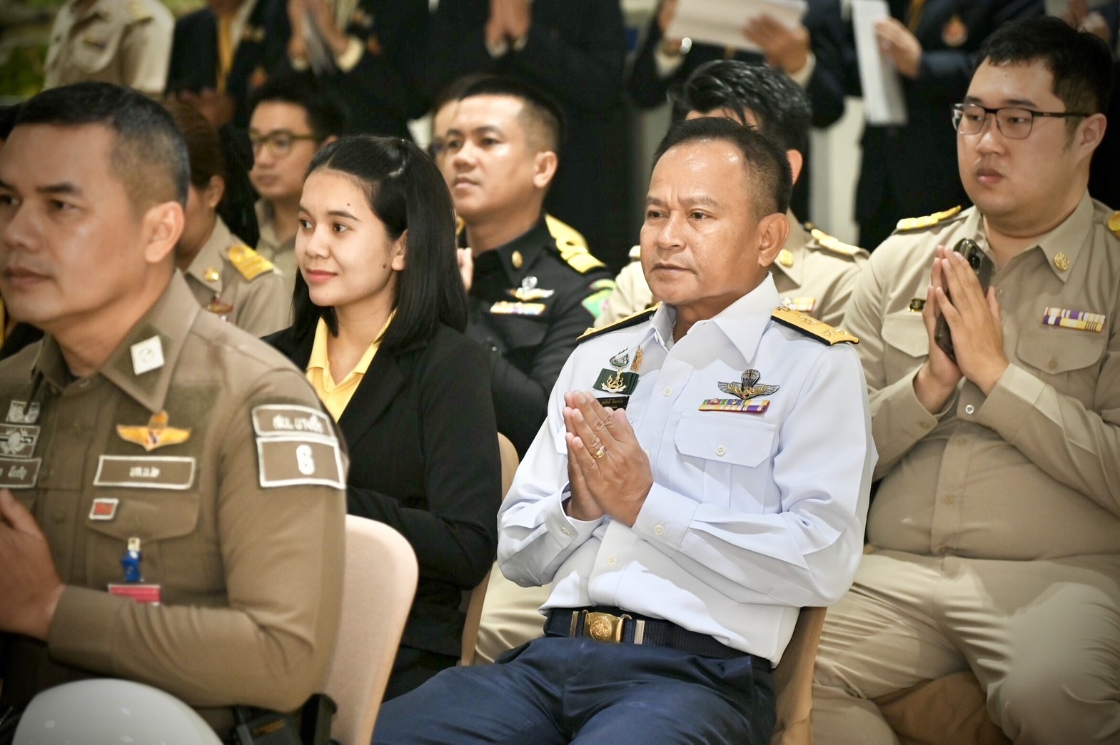 กรมประมง ร่วมพิธีเจริญพระพุทธมนต์ เพื่อถวายเป็นพระราชกุศลแด่ พระบาทสมเด็จพระเจ้าอยู่หัว เนื่องในโอกาสมหามงคลเฉลิมพระชนมพรรษา 73 พรรษา