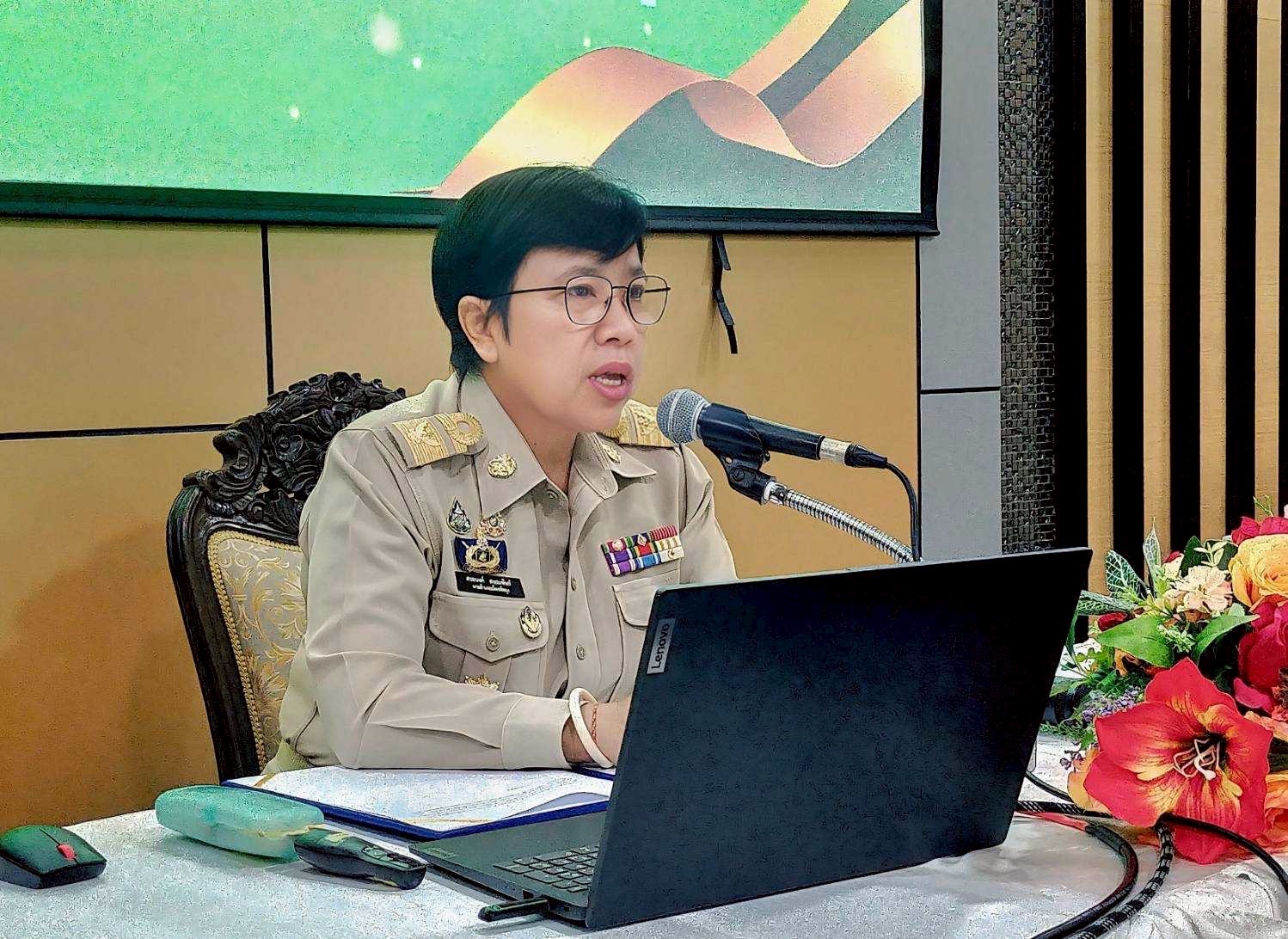 นักวิชาการประมงปฏิบัติการ เข้าร่วมการประชุมเชิงปฏิบัติการ  “การเพิ่มศักยภาพการขับเคลื่อนการดำเนินงานด้านการเปลี่ยนแปลงสภาพภูมิกาศ เพื่อการติดตามประเมินผลตามมาตรการลดก๊าซเรือนกระจกในพื้นที่จังหวัดพัทลุง”