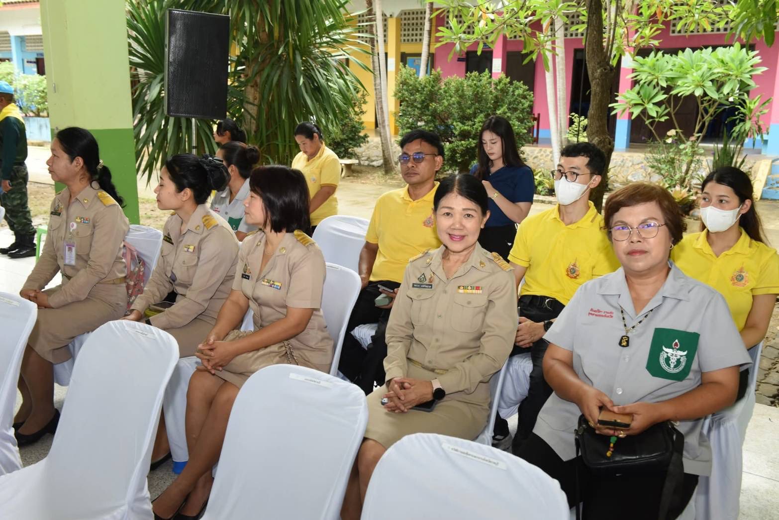 ร่วมออกให้บริการประชาชนในโครงการปกป้องและเชิดชูสถาบันพระมหากษัตริย์ และหน่วยบำบัดทุกข์บำรุงสุขสร้างรอยยิ้มให้ประชาชนจังหวัดราชบุรี (จังหวัดเคลื่อนที่) อำเภอเมืองราชบุรี..คลิก