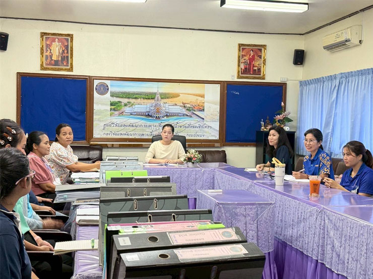ผอ.ศพช.ฉะเชิงเทรา เป็นประธานการตรวจติดตามคุณภาพภายใน (Internal audit) ประจำปี ๒๕๖๘ ณ ห้องประชุมศูนย์วิจัยและพัฒนาการเพาะเลี้ยงสัตว์น้ำชายฝั่งฉะเชิงเทรา และห้องปฏิบัติการทดสอบสารตกค้างศูนย์ ฯ