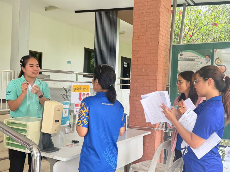 ผอ.ศพช.ฉะเชิงเทรา เป็นประธานการตรวจติดตามคุณภาพภายใน (Internal audit) ประจำปี ๒๕๖๘ ณ ห้องประชุมศูนย์วิจัยและพัฒนาการเพาะเลี้ยงสัตว์น้ำชายฝั่งฉะเชิงเทรา และห้องปฏิบัติการทดสอบสารตกค้างศูนย์ ฯ