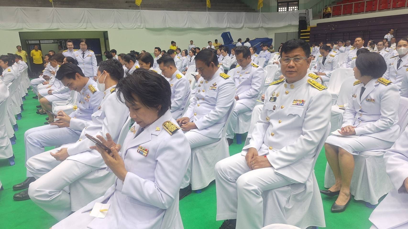 เข้าร่วมพิธีเฉลิมพระเกียรติพระบาทสมเด็จพระเจ้าอยู่หัวเนื่องในโอกาสพระราชพิธีมหามงคลเฉลิมพระชนมพรรษา 28 กรกฎาคม 2568