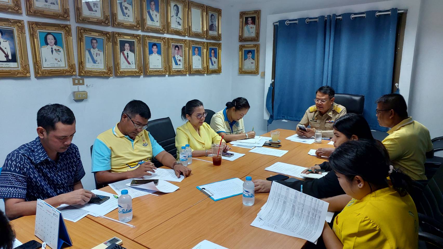 การประชุมสำนักงานประมงจังหวัดนนทบุรี ครั้งที่ 7/2568