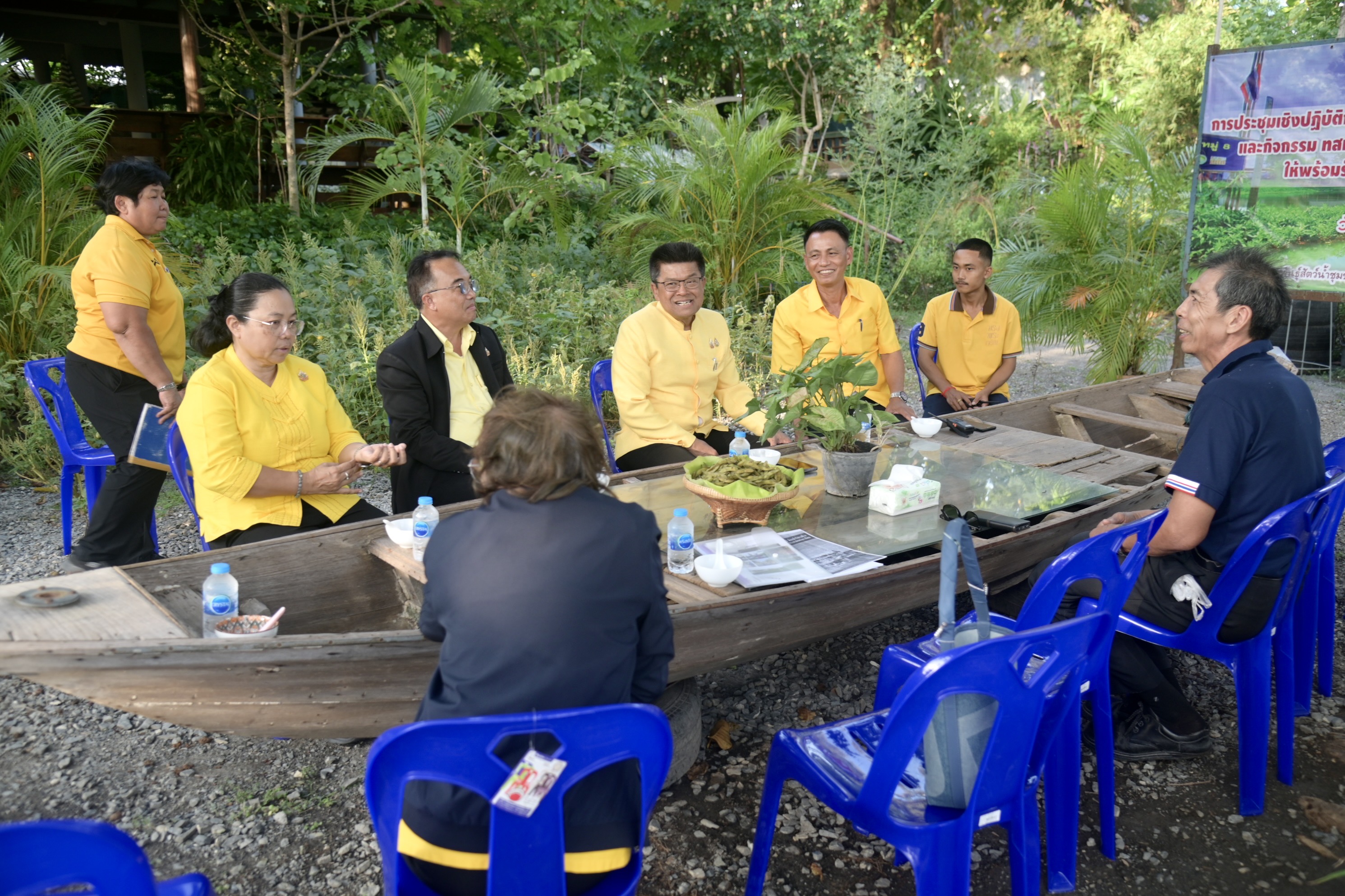 อธิบดีกรมประมง ลงพื้นที่จังหวัดสุพรรณบุรี ติดตามการดำเนินงานด้านการเพาะเลี้ยงสัตว์น้ำจืด