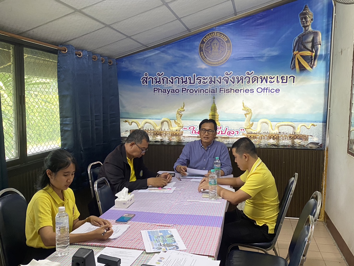 ประชุมคณะกรรมการขับเคลื่อนนโยบายของกรมประมง(FC) ครั้งที่ 6/2568 จังหวัดพะเยา