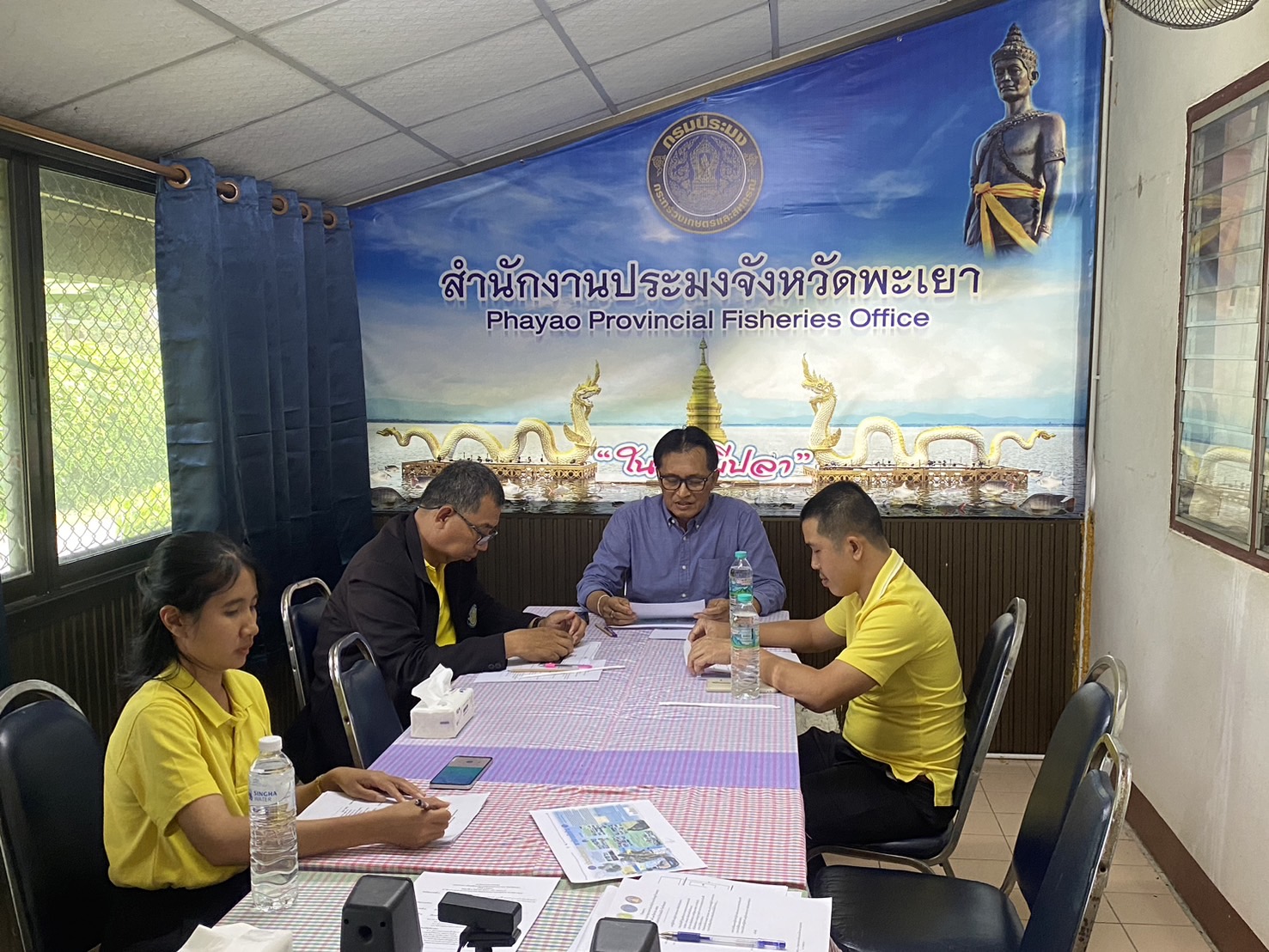 ประชุมคณะกรรมการขับเคลื่อนนโยบายของกรมประมง(FC) ครั้งที่ 6/2568 จังหวัดพะเยา