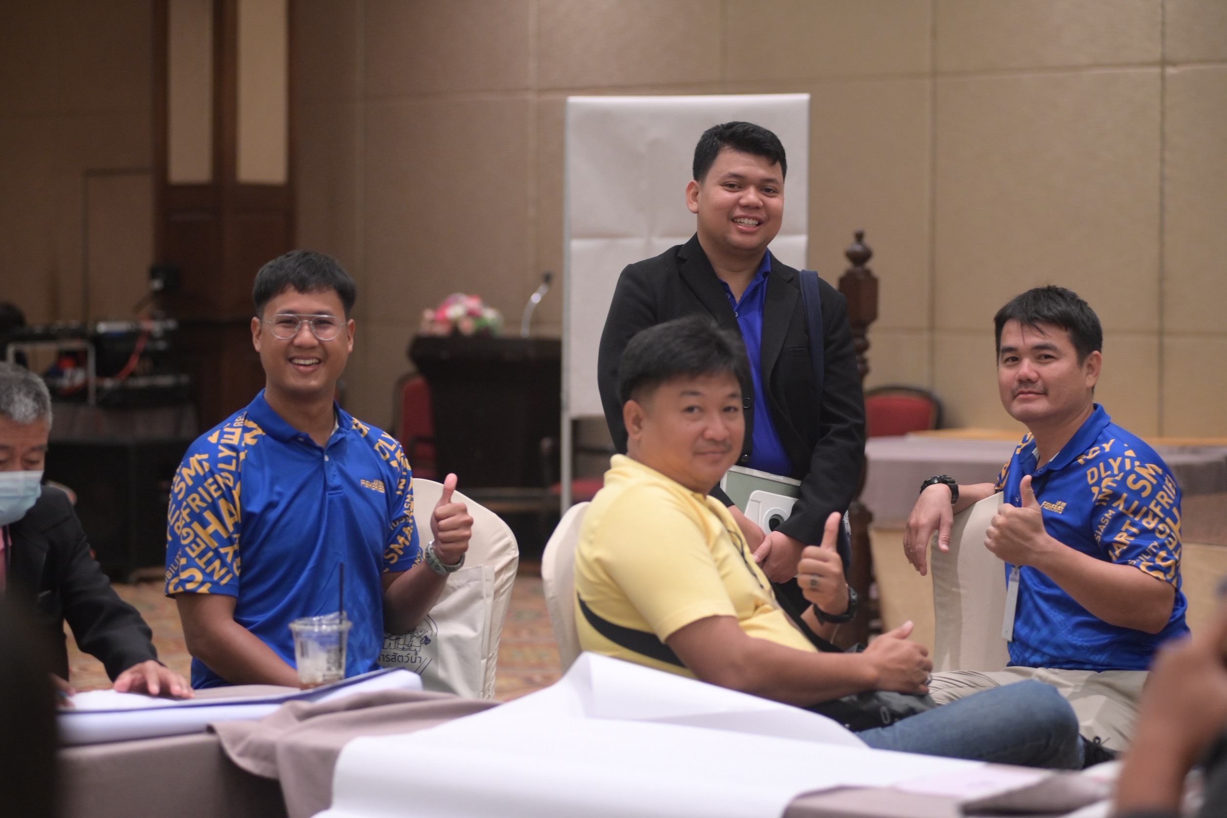 นายวิศณุพร รัตนตรัยวงศ์ ผู้อำนวยการกองวิจัยและพัฒนาการเพาะเลี้ยงสัตว์น้ำจืด ได้รับมอบหมายให้เป็นประธานปิดการสัมมนาประจำปี 2568