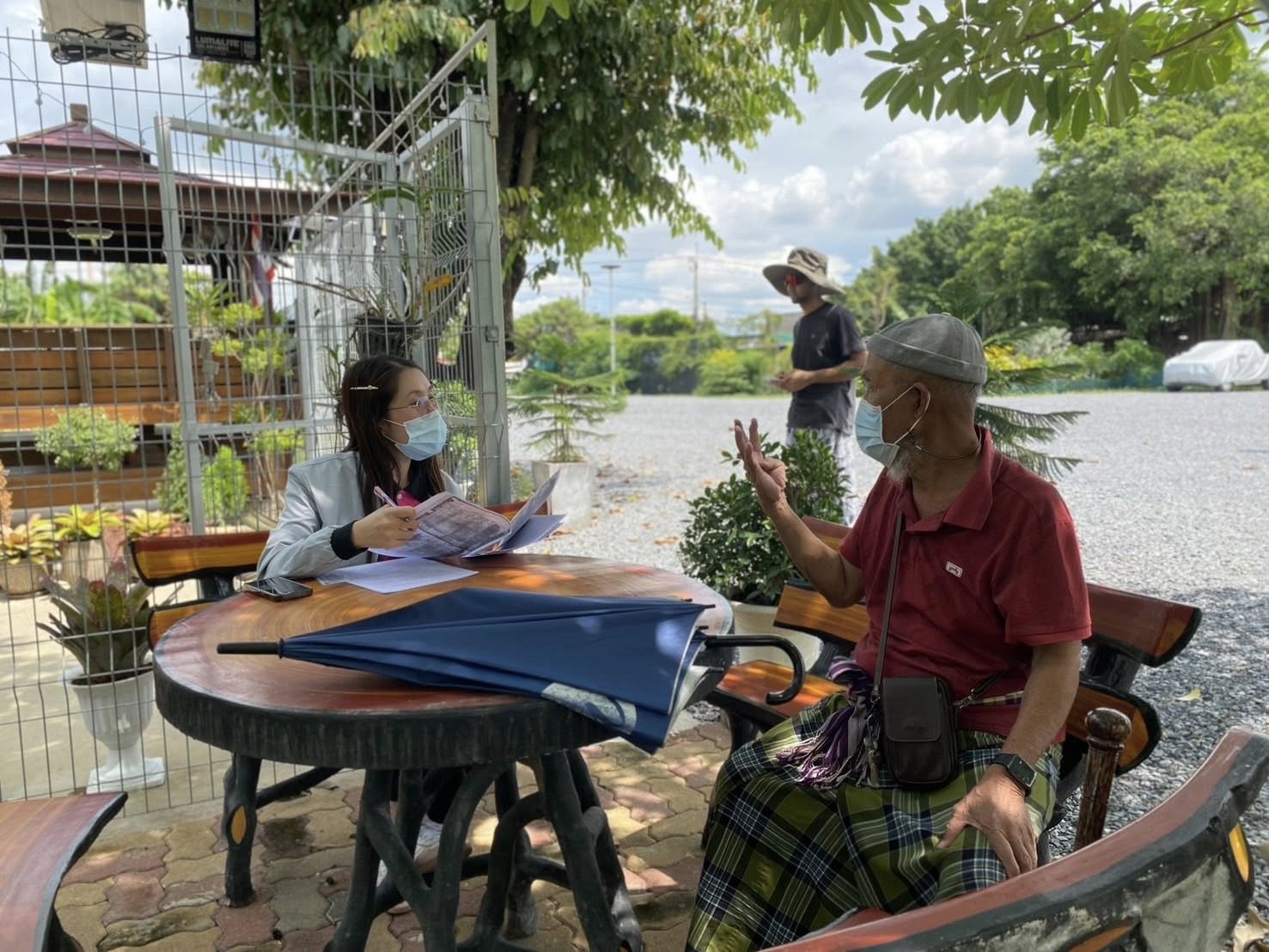 สำนักงานประมงกรุงเทพมหานครลงพื้นที่ให้บริการขึ้นทะเบียนเกษตรกร เขตลาดกระบัง กรุงเทพมหานคร