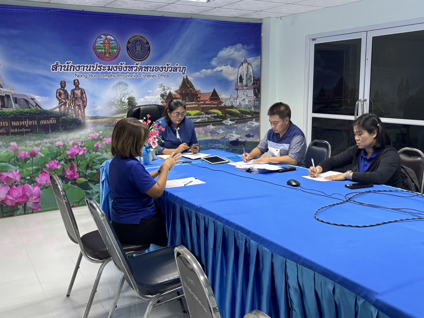 การร่วมประชุมคณะกรรมการขับเคลื่อนนโยบายกรมประมงจังหวัดหนองบัวลำภู ครั้งที่ 3/2568..คลิก