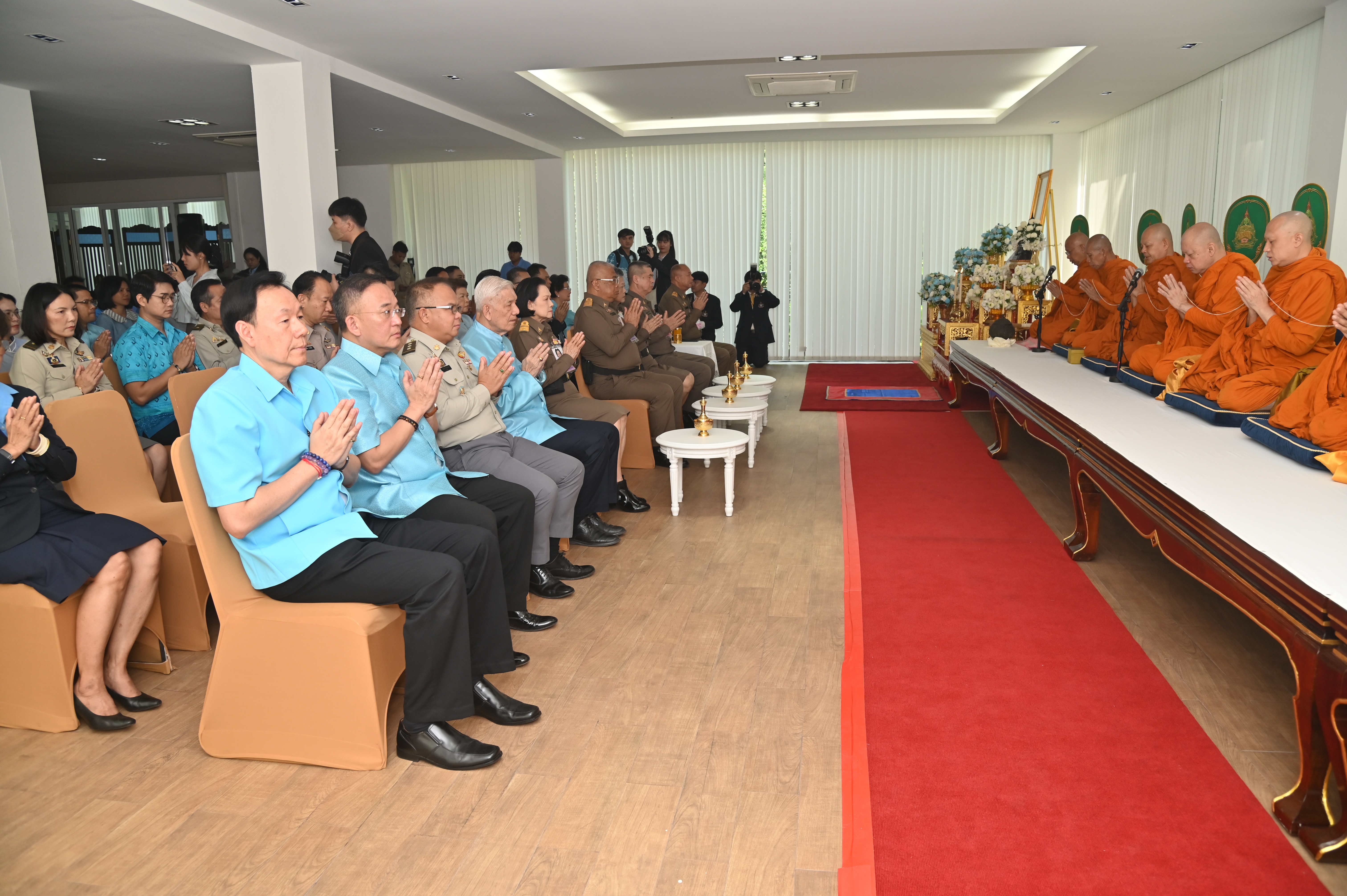 กรมประมง ร่วมพิธีเจริญพระพุทธมนต์ เพื่อถวายเป็นพระราชกุศลแด่ สมเด็จพระนางเจ้าสิริกิติ์ พระบรมราชินีนาถ พระบรมราชชนนีพันปีหลวง เนื่องในโอกาสมหามงคลเฉลิมพระชนมพรรษา 12 สิงหาคม 2568..คลิก