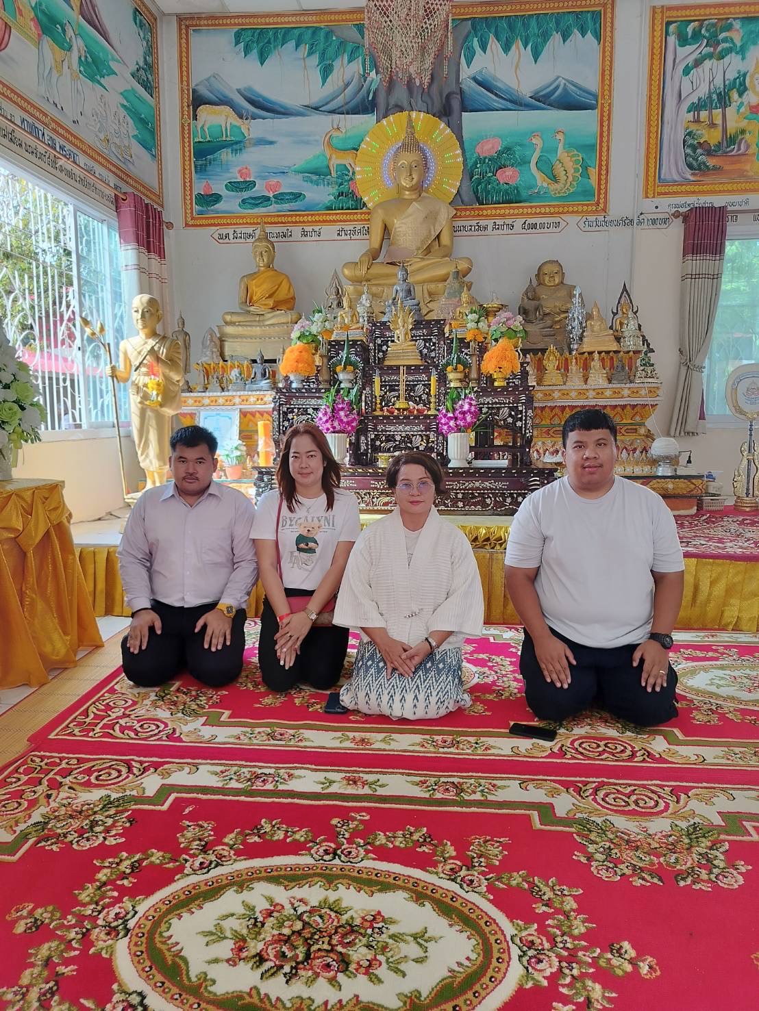 ร่วมโครงการอบรมคุณธรรมจริยธรรม