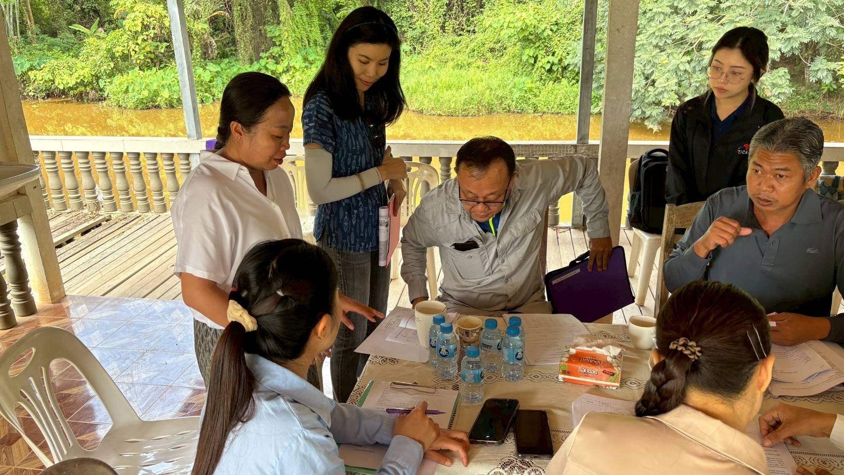 เมื่อวันที่ 5 - 8 ส.ค. 68 โครงการฝึกอบรม การแลกเปลี่ยนเรียนรู้ด้านระบบการรับรองมาตรฐานฟาร์มเพาะเลี้ยงสัตว์น้ำที่ดีในสาธารณรัฐประชาธิปไตย ประชาชนลาว ตามมาตรฐานสากล