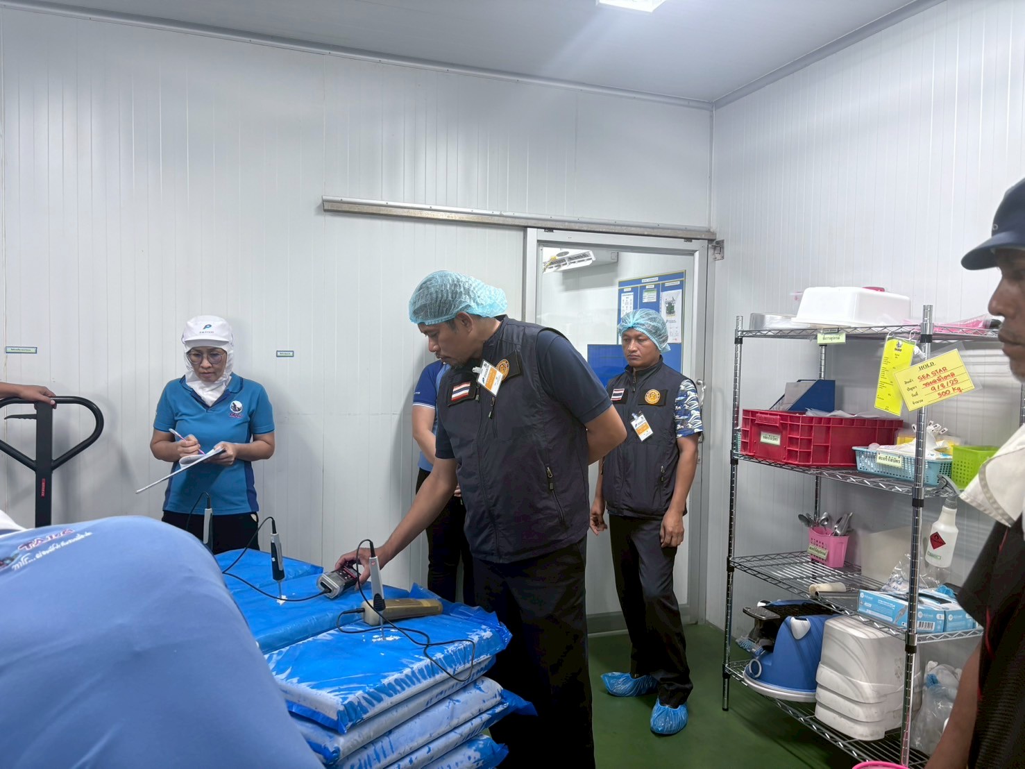 การตรวจตู้คอนเทนเนอร์ปลายทาง สินค้าน้ำเข้า