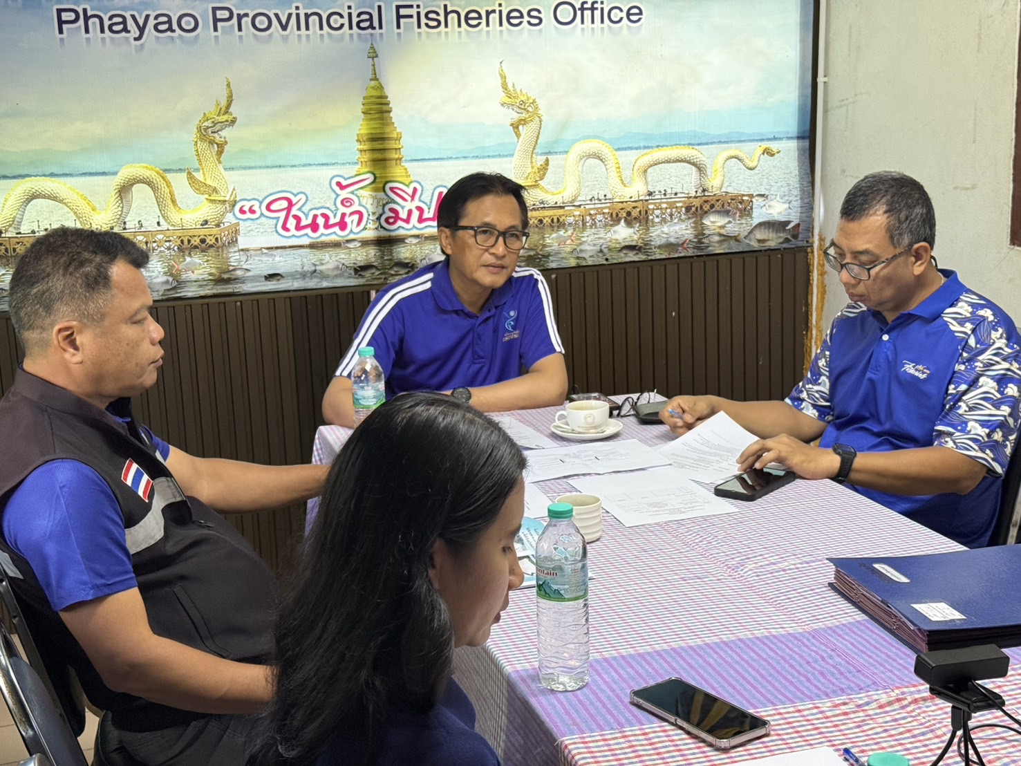 ประชุมคณะกรรมการขับเคลื่อนนโยบายของกรมประมง(FC) ครั้งที่ 7/2568 จังหวัดพะเยา