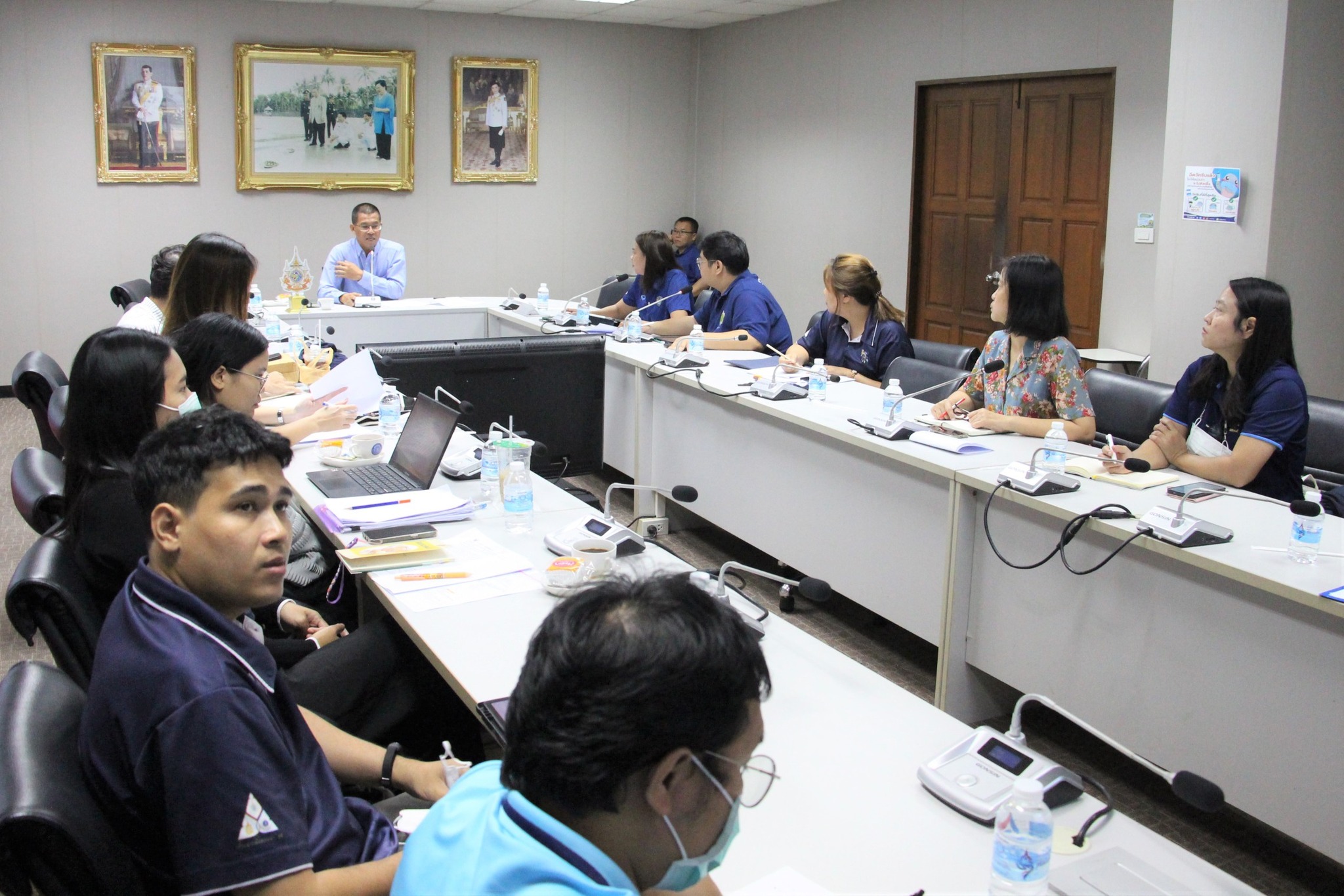 การประชุมเตรียมการร่วมโครงการปรับเกมส์รุกปราบสินค้าเกษตรเถื่อน