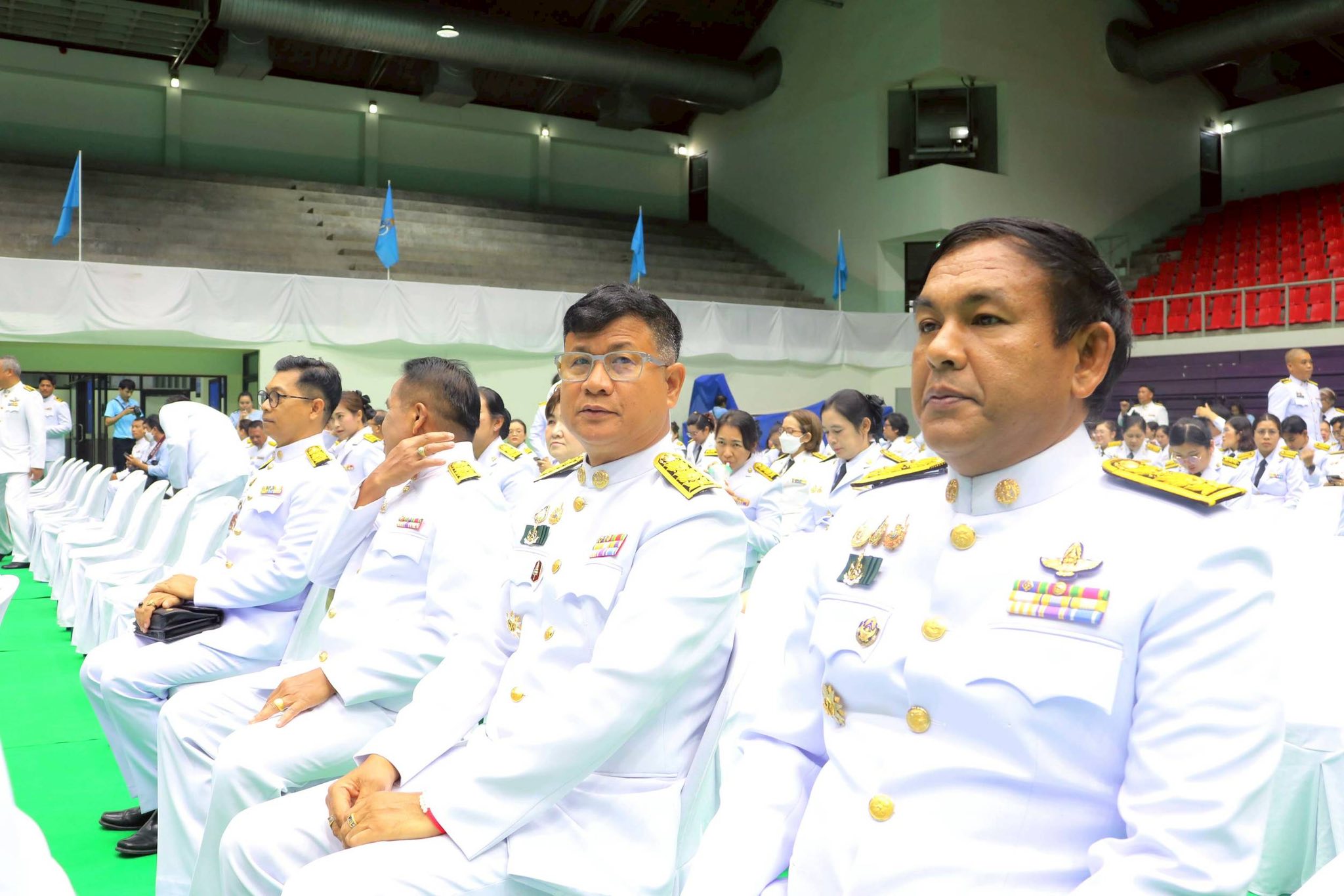เข้าร่วมพิธีถวายเครื่องราชสักการะ และจุดเทียนถวายพระพรชัยมงคลเฉลิมพระเกียรติ เนื่องในโอกาสวันเฉลิมพระชนมพรรษา สมเด็จพระนางเจ้าสิริกิติ์ พระบรมราชินีนาถ พระบรมราชชนนีพันปีหลวง 12 สิงหาคม 2568