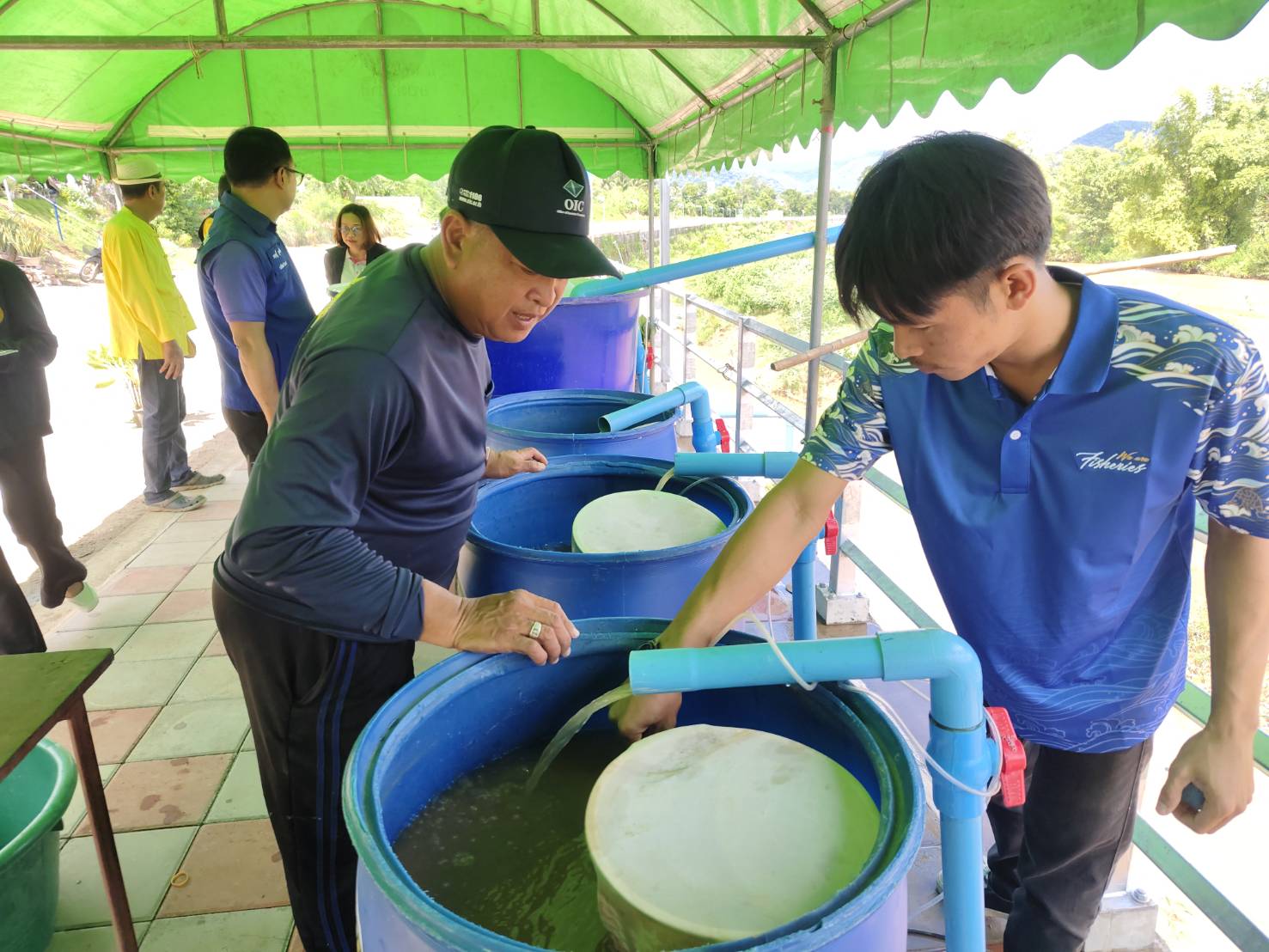 กิจกรรมส่งเสริมและบริหารจัดการทรัพยากรประมงในพื้นที่ลุ่มน้ำพรมแดน