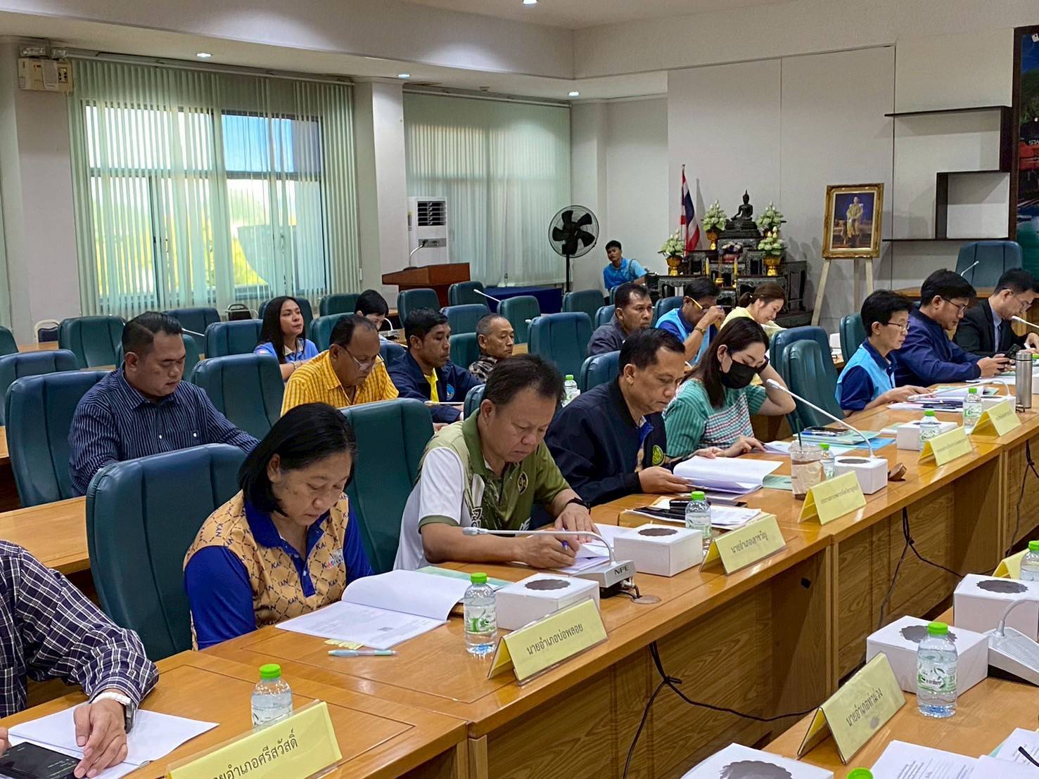จัดประชุมคณะกรรมการประมงประจำจ