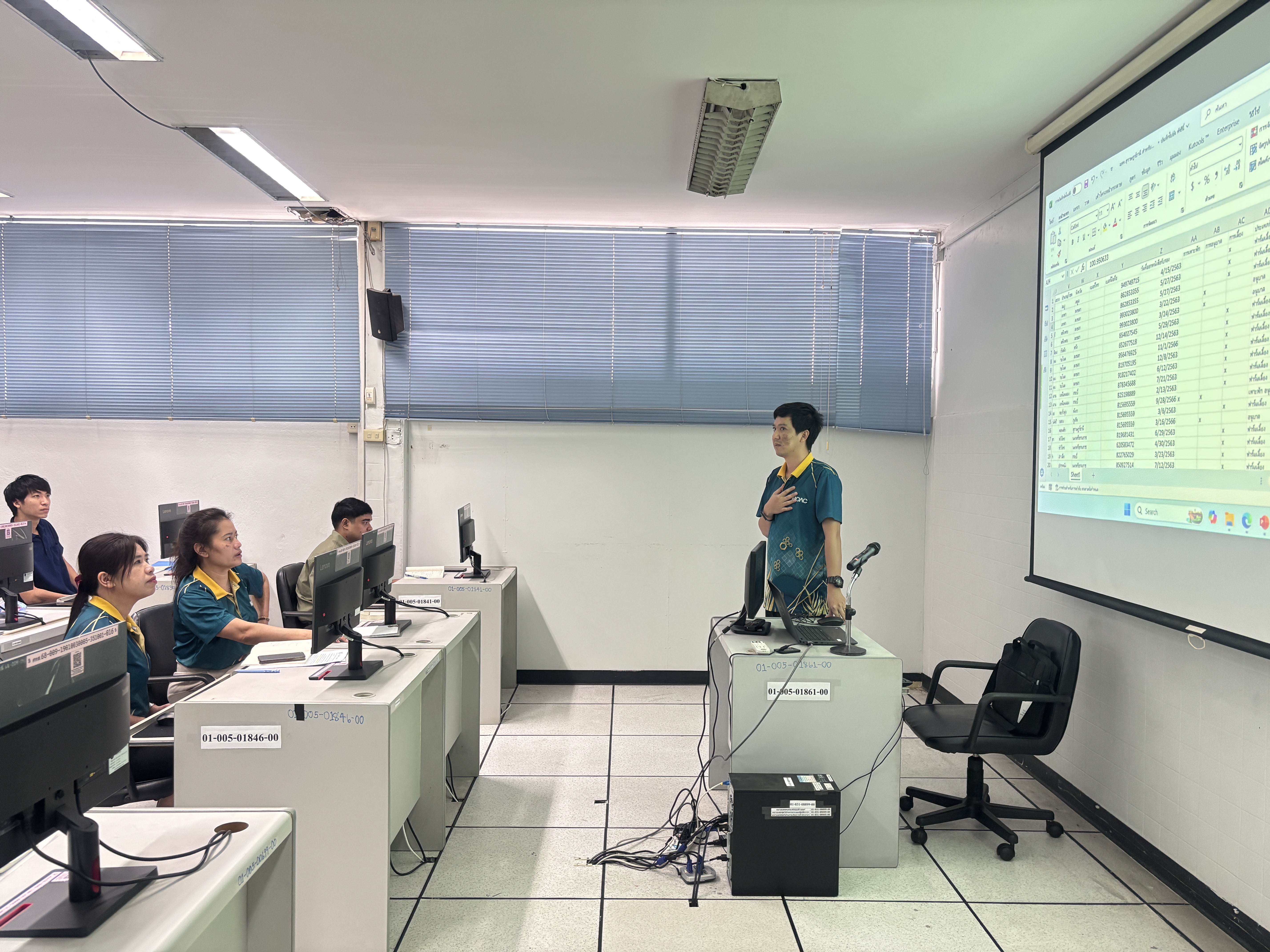 การอบรมการใช้โปรแกรม ArcMap เพื่อจัดทำแผนที่ตามหลักภูมิศาสตร์สำหรับงานด้านประมง