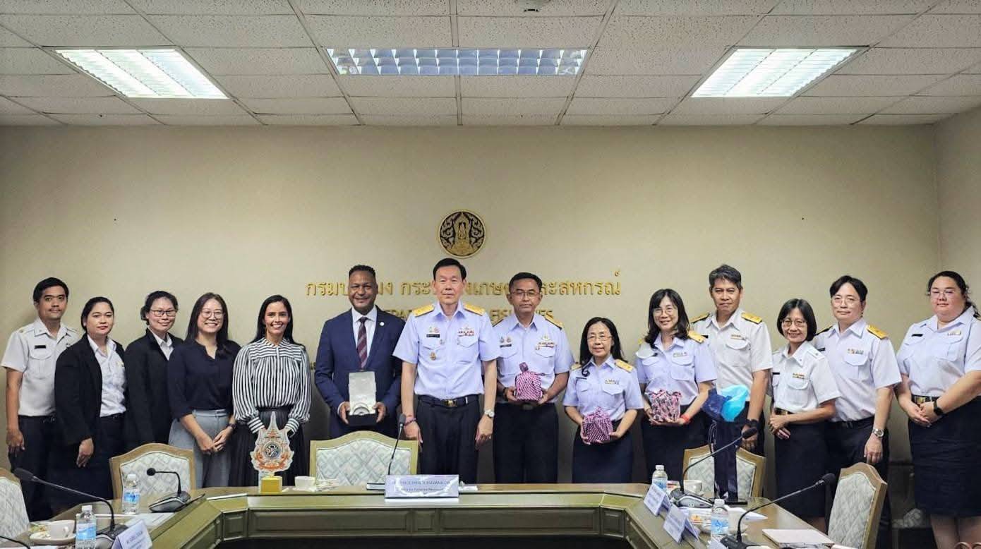 กรมประมงต้อนรับคณะผู้แทนจากหน่