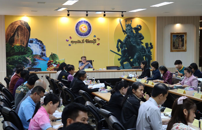 ประชุมคณะอนุกรรมการดำเนินงานโครงการศูนย์ศึกษาการพัฒนาอ่าวคุ้งกระเบนอันเนื่องมาจากพระราชดำริ ครั้งที่ 1/2568..คลิก