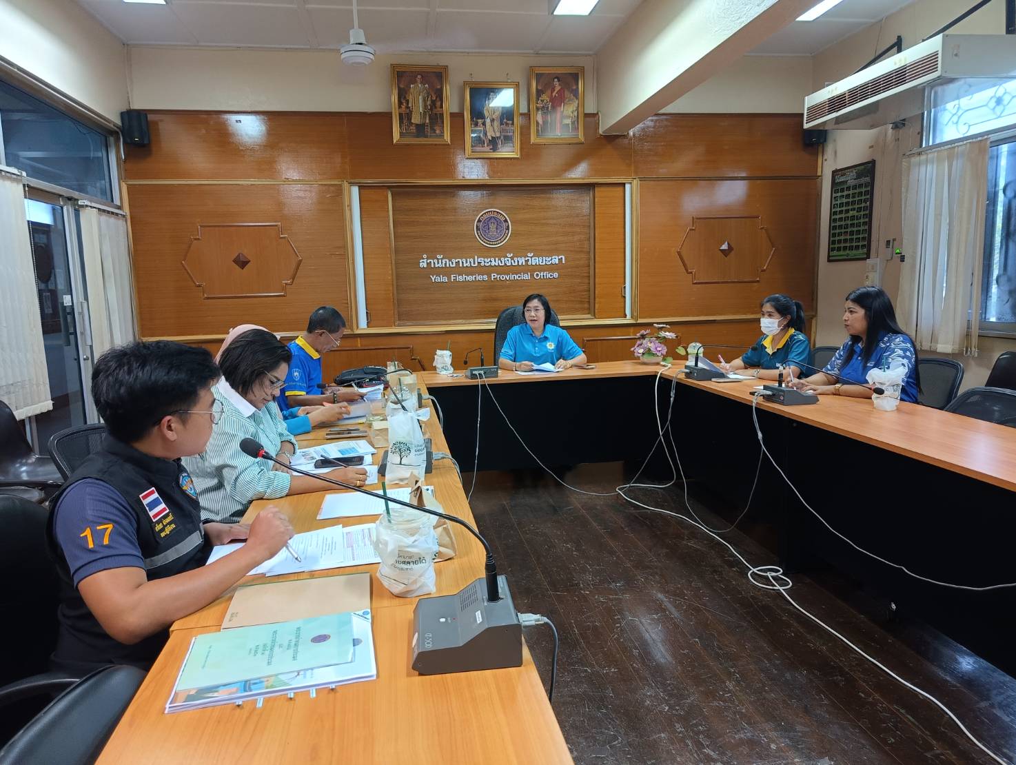 เข้าร่วมประชุมคณะกรรมการขับเคลื่อนนโยบายของกรมประมง จังหวัดยะลา (FC)   ประจำเดือน สิงหาคม พ.ศ. 2568..คลิก