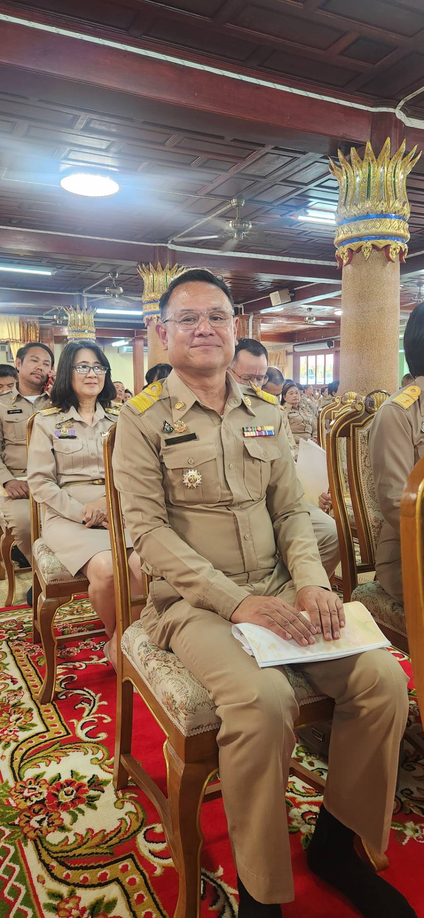 พิธีเจริญพระพุทธมนต์ถวายพระพรชัยมงคลแด่ พระบาทสมเด็จพระเจ้าอยู่หัว และพระบรมวงศานุวงศ์ ประจำปีพุทธศักราช 2568 (ครั้งที่ 8)