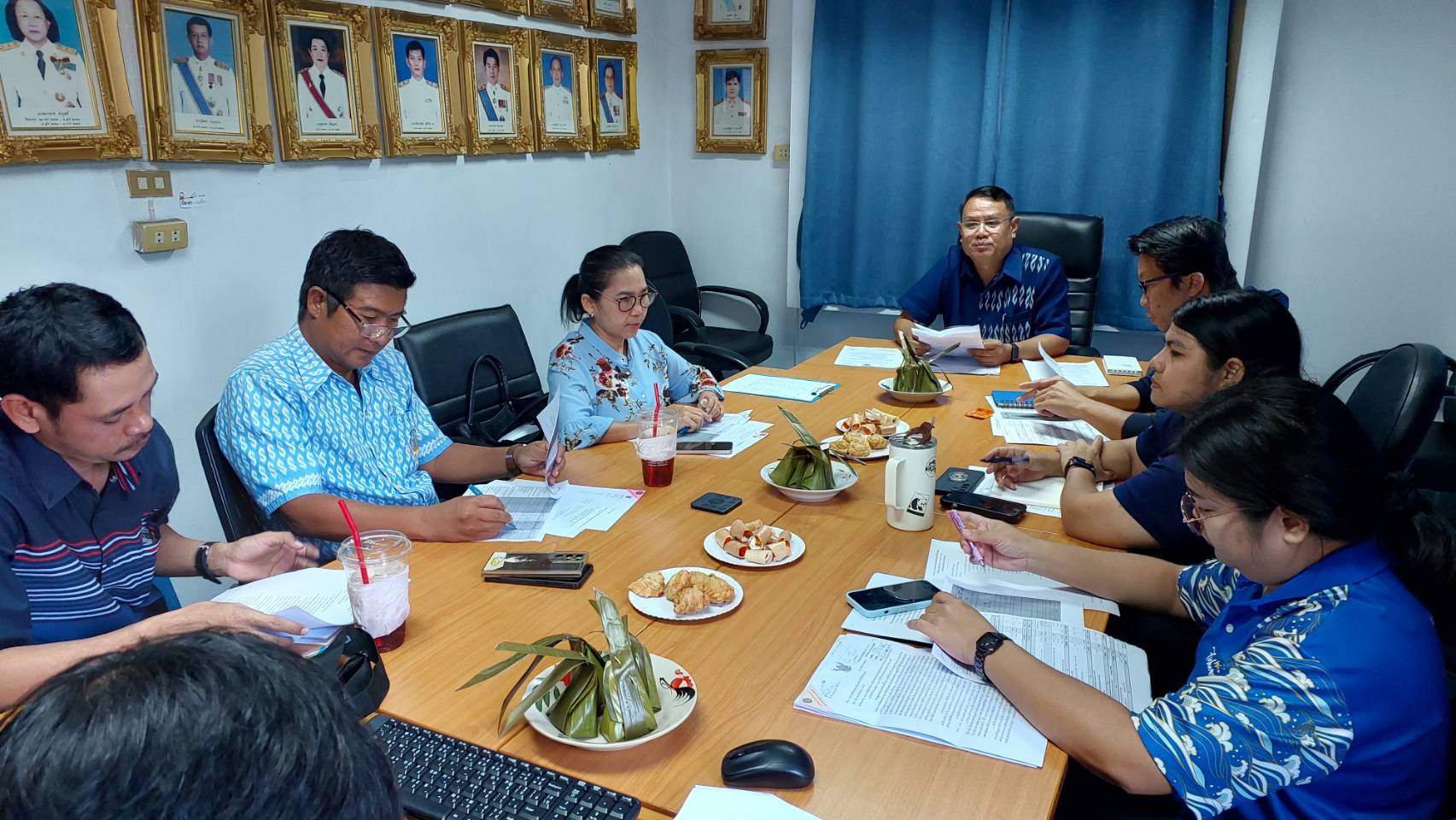การประชุมสำนักงานประมงจังหวัดนนทบุรี ครั้งที่ 8/2568