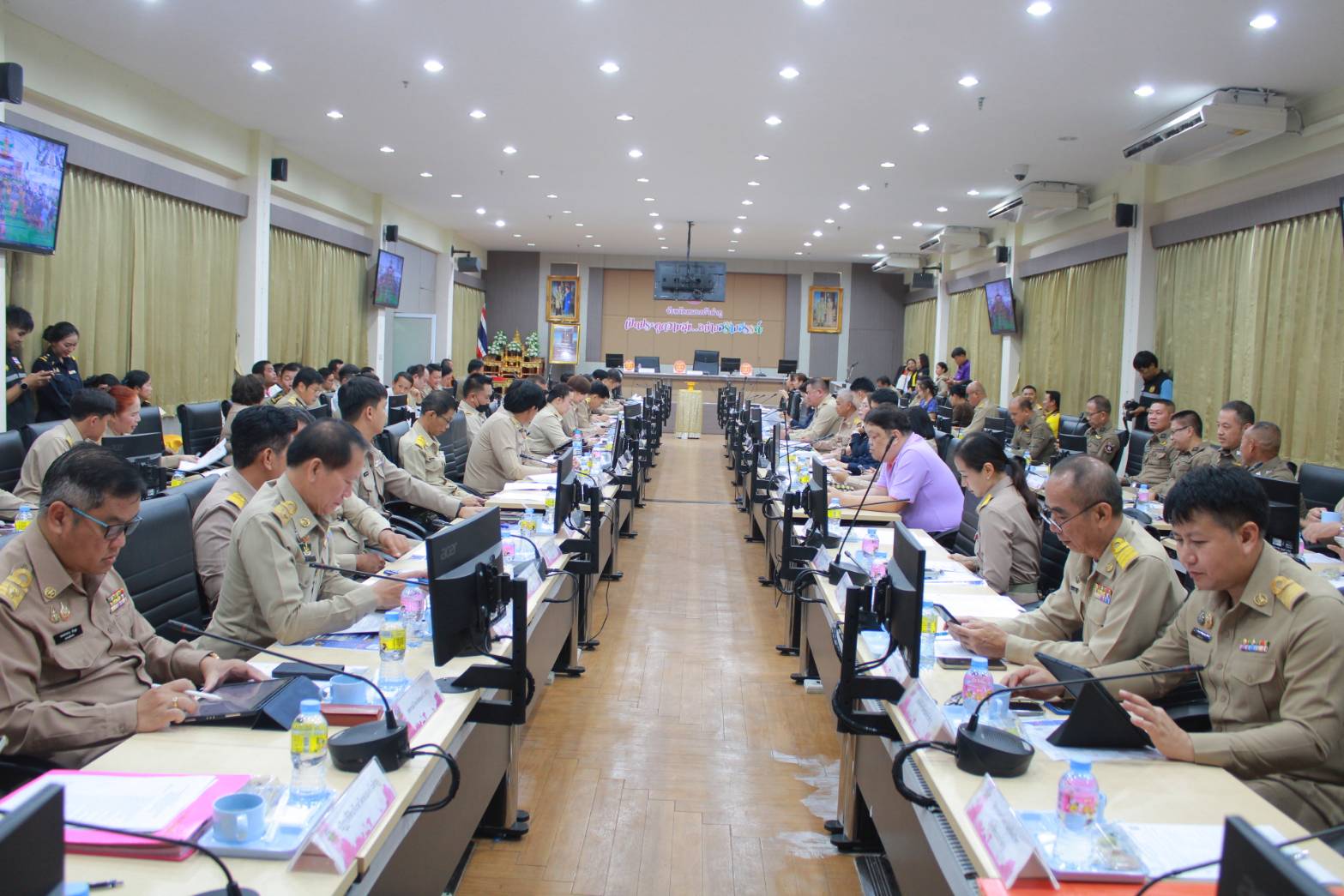 ร่วมประชุมคณะกรมการจังหวัดและหัวหน้าส่วนราชการประจำจังหวัดครั้งที่ 8/2568 ประจำเดือนสิงหาคม 2568 