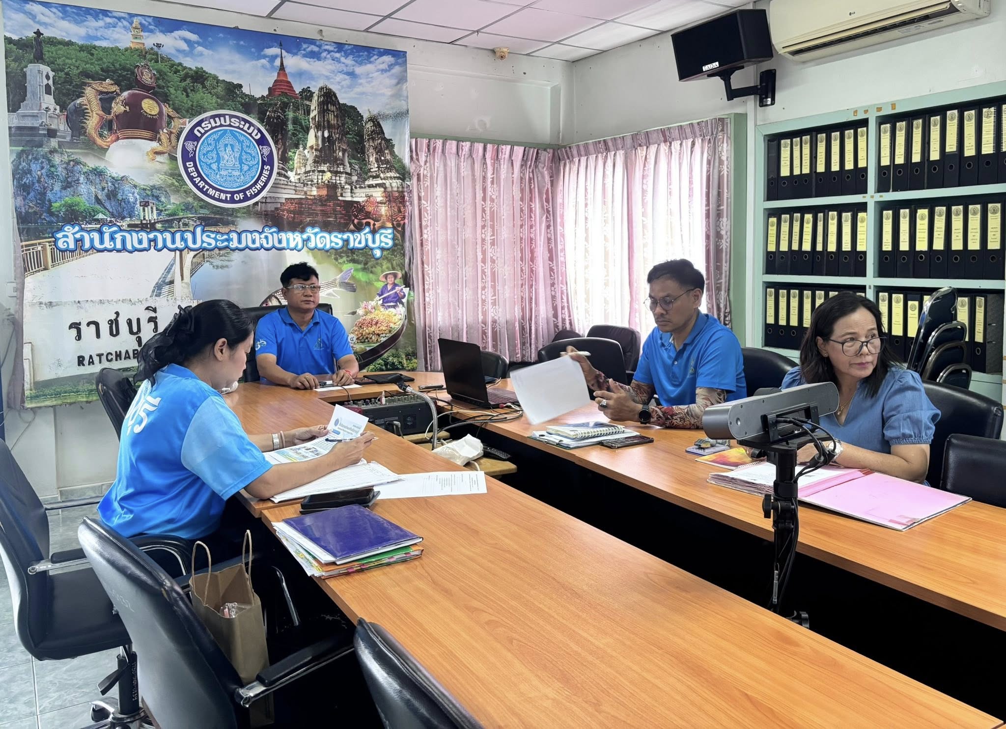 จัดประชุมคณะกรรมการขับเคลื่อนนโยบายของกรมประมง (FC) ครั้งที่ 8/2568..คลิก
