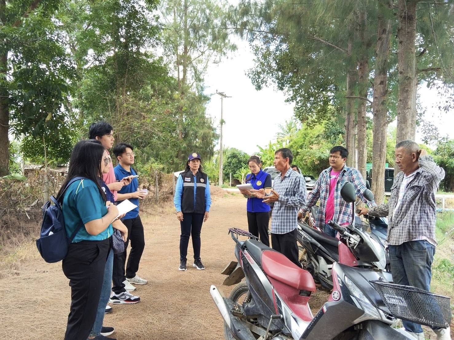 ร่วมต้อนรับและให้ข้อมูลคณะติดตามผลการดำเนินงานโครงการเพิ่มผลผลิตสัตว์น้ำในแหล่งชุมชนเพื่อเพิ่มรายได้และลดค่าครองชีพของประชาชน ประจำปีงบประมาณ พ.ศ. 2568