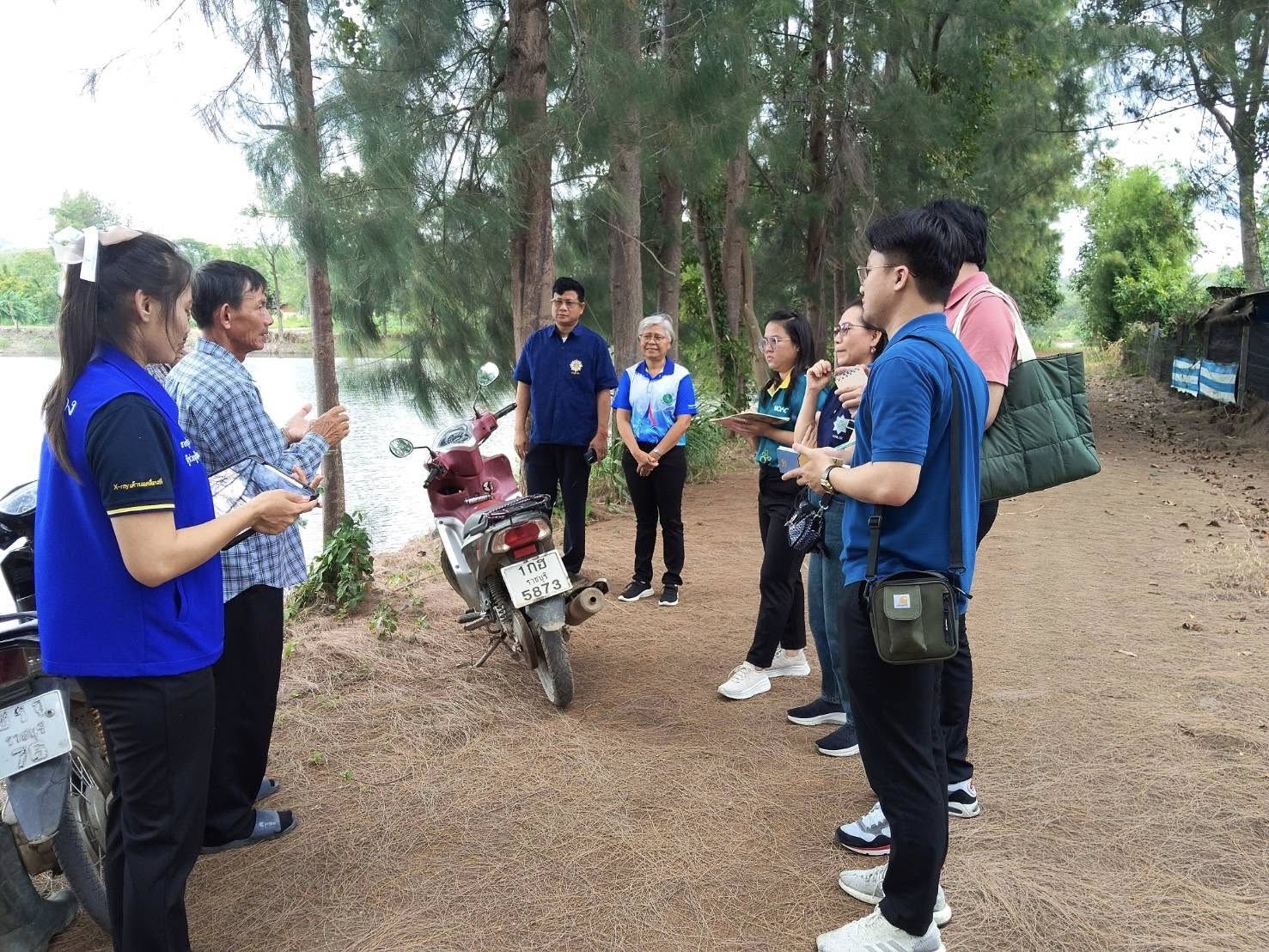ร่วมต้อนรับและให้ข้อมูลคณะติดตามผลการดำเนินงานโครงการเพิ่มผลผลิตสัตว์น้ำในแหล่งชุมชนเพื่อเพิ่มรายได้และลดค่าครองชีพของประชาชน ประจำปีงบประมาณ พ.ศ. 2568..คลิก