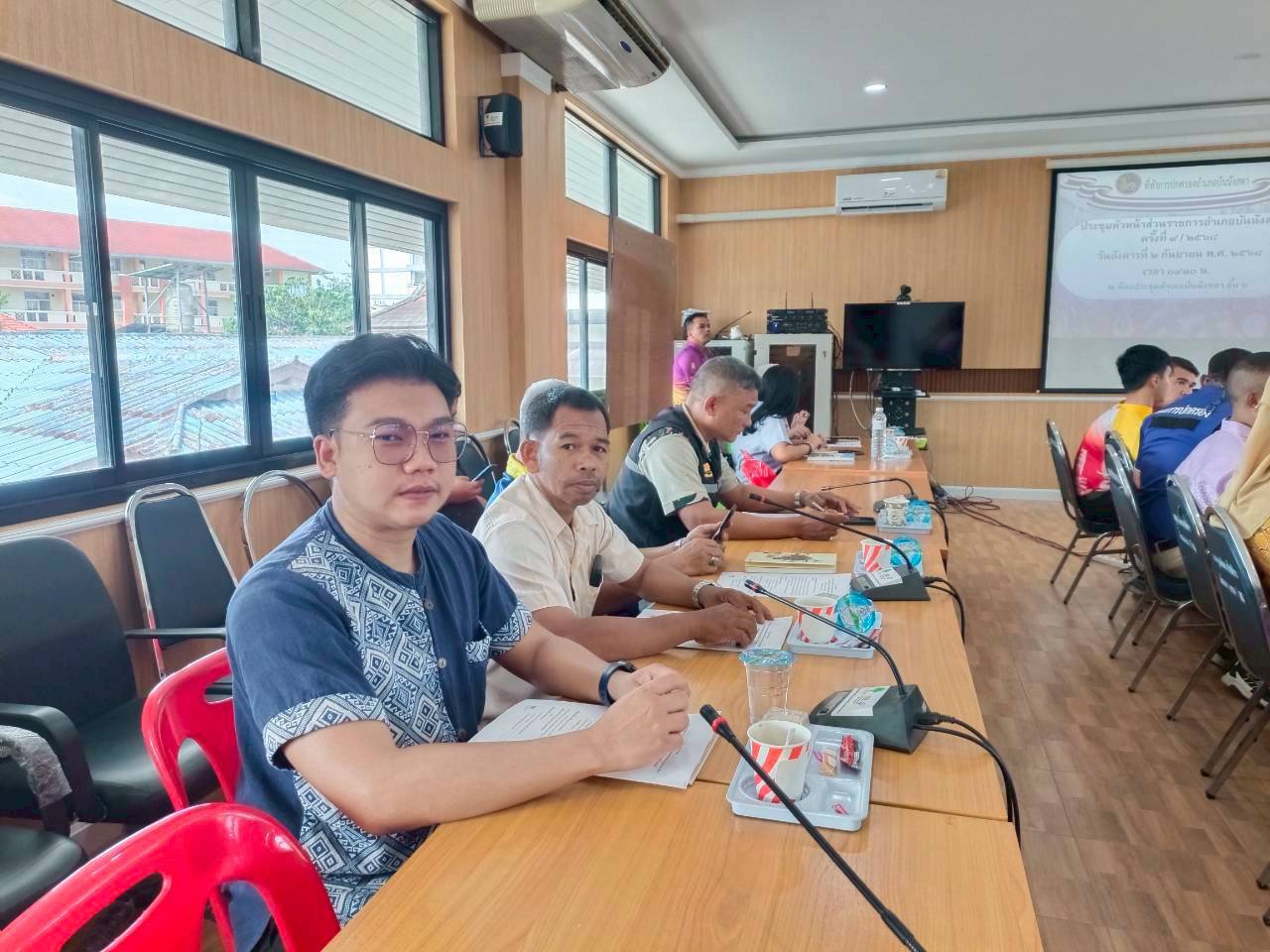 เข้าร่วมประชุมหัวหน้าส่วนราชการ และหัวหน้าส่วนรัฐวิสาหกิจ ประจำเดือน กันยายน พ.ศ. 2568..คลิก