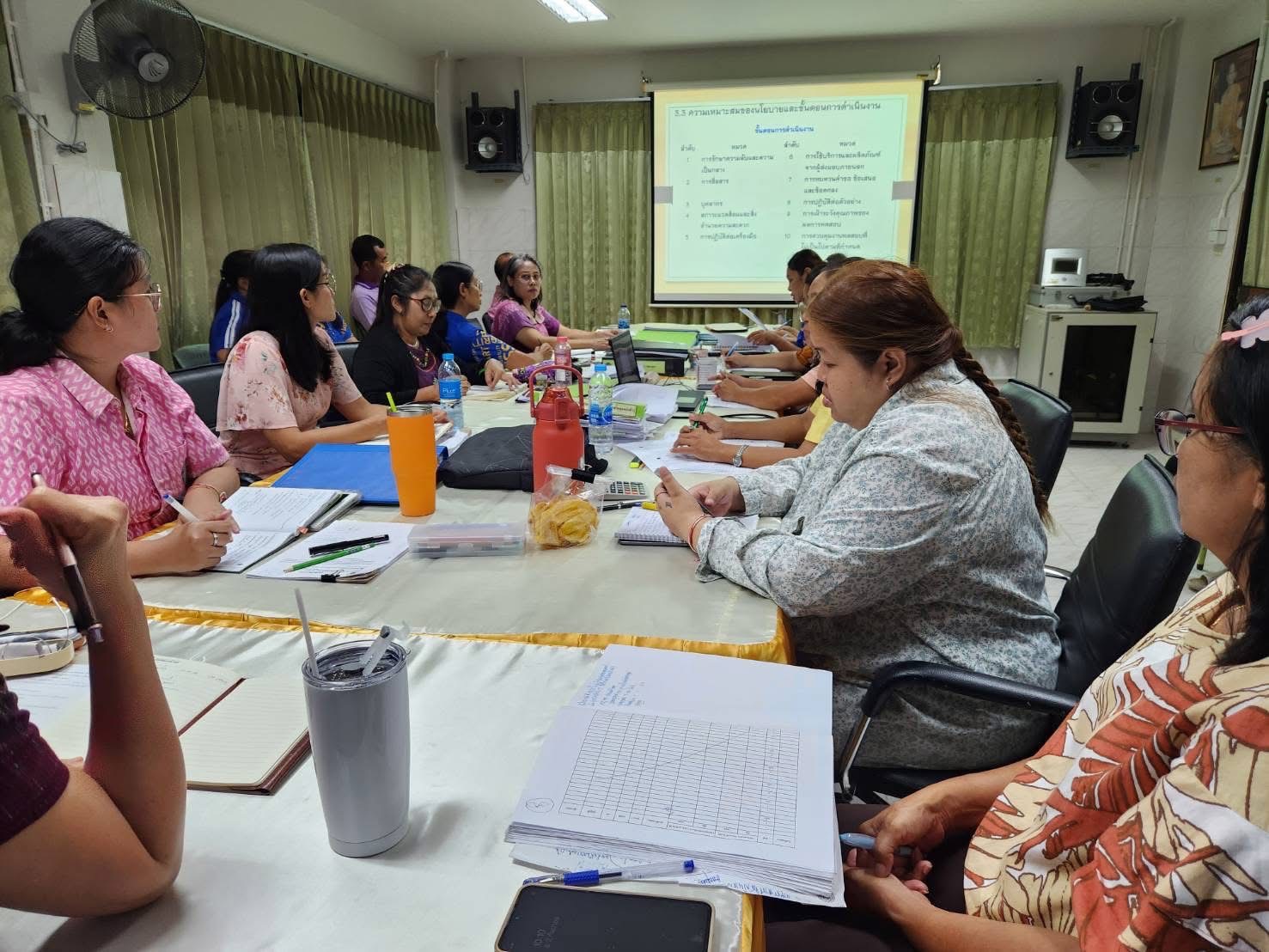 ประชุมทบทวนระบบบริหารงาน Management Review